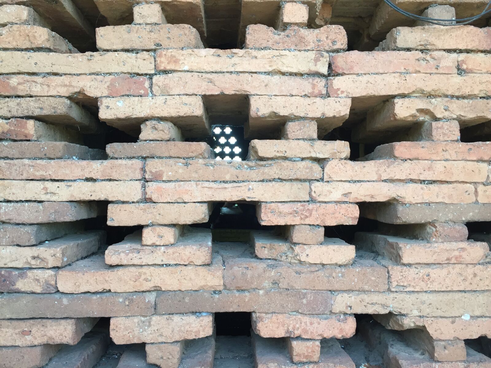 Apple iPhone 6 sample photo. Bricks, pagoda, old photography