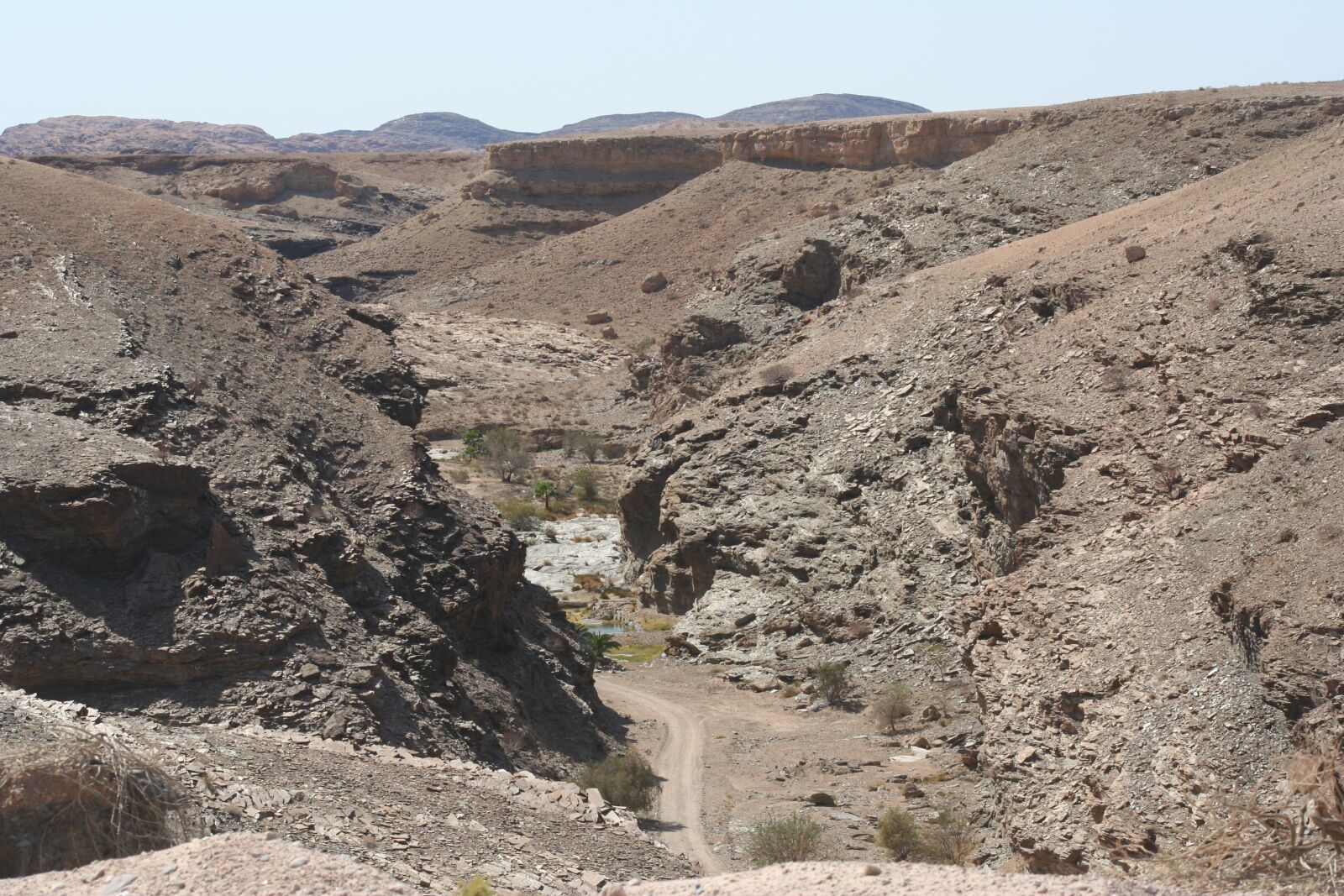 Canon EOS 350D (EOS Digital Rebel XT / EOS Kiss Digital N) sample photo. Namibia, desert, oasis photography