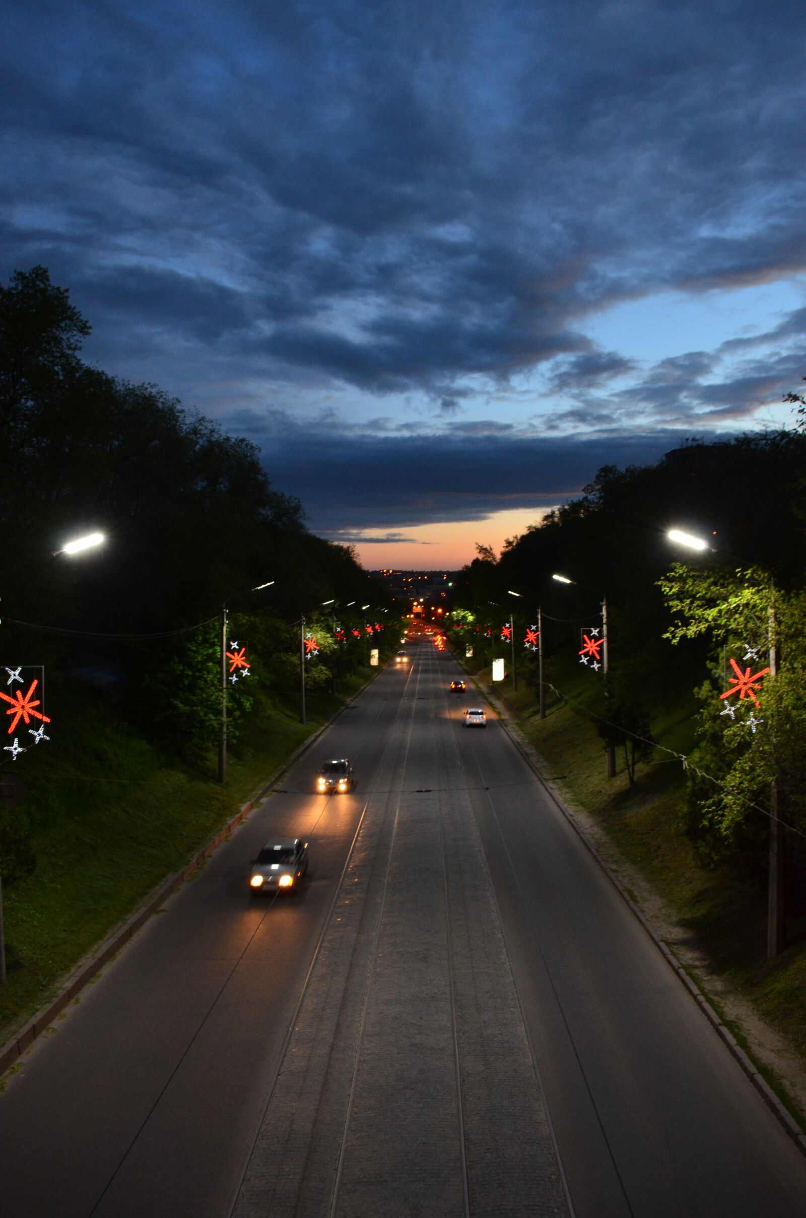 Nikon D5100 sample photo. Street, night, road photography