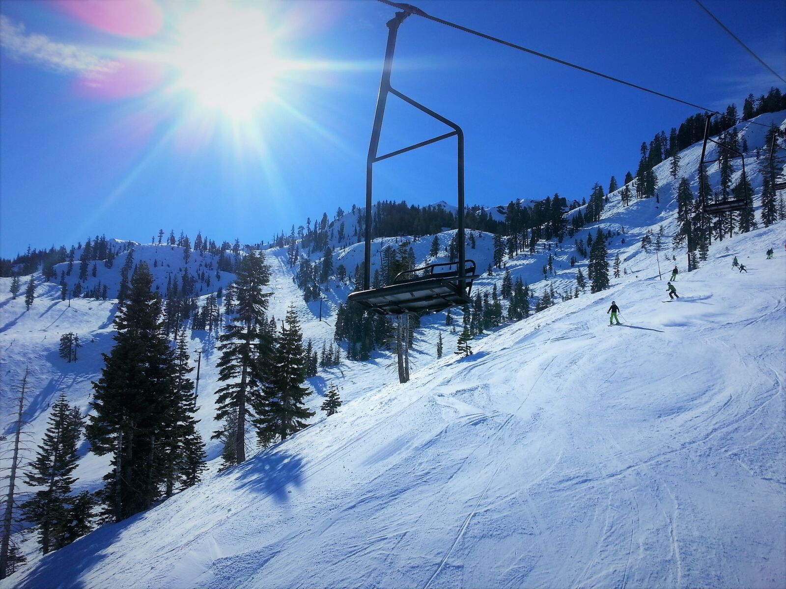 Samsung Galaxy S3 sample photo. Snow, ski, skier photography