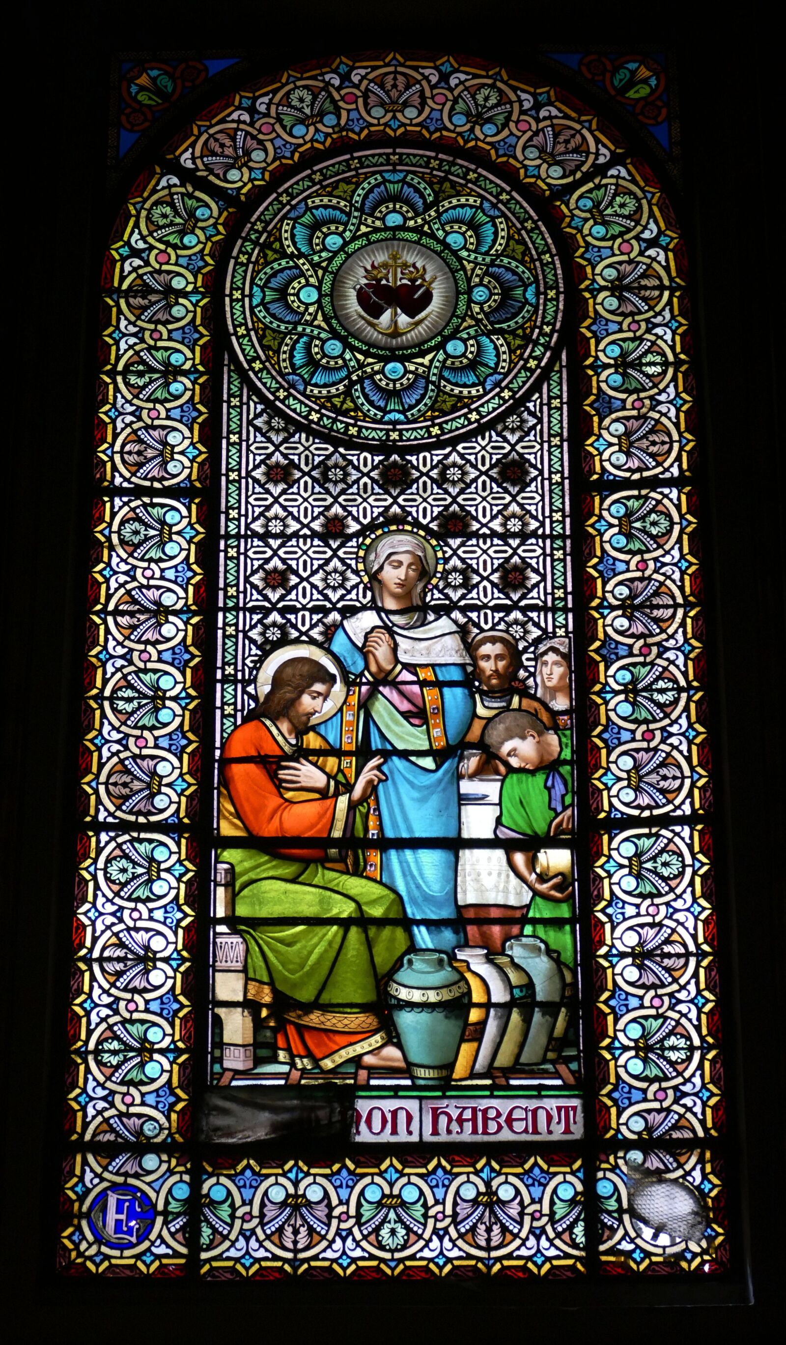 Panasonic Lumix DMC-FZ1000 sample photo. Church window, stained glass photography