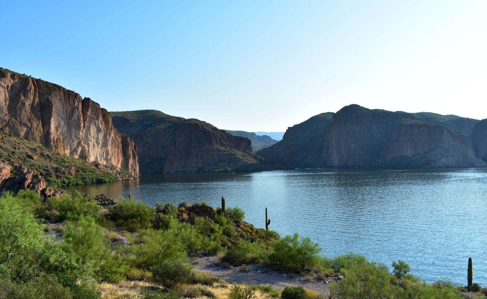 Nikon D3400 sample photo. Arizona, mountains, lake photography