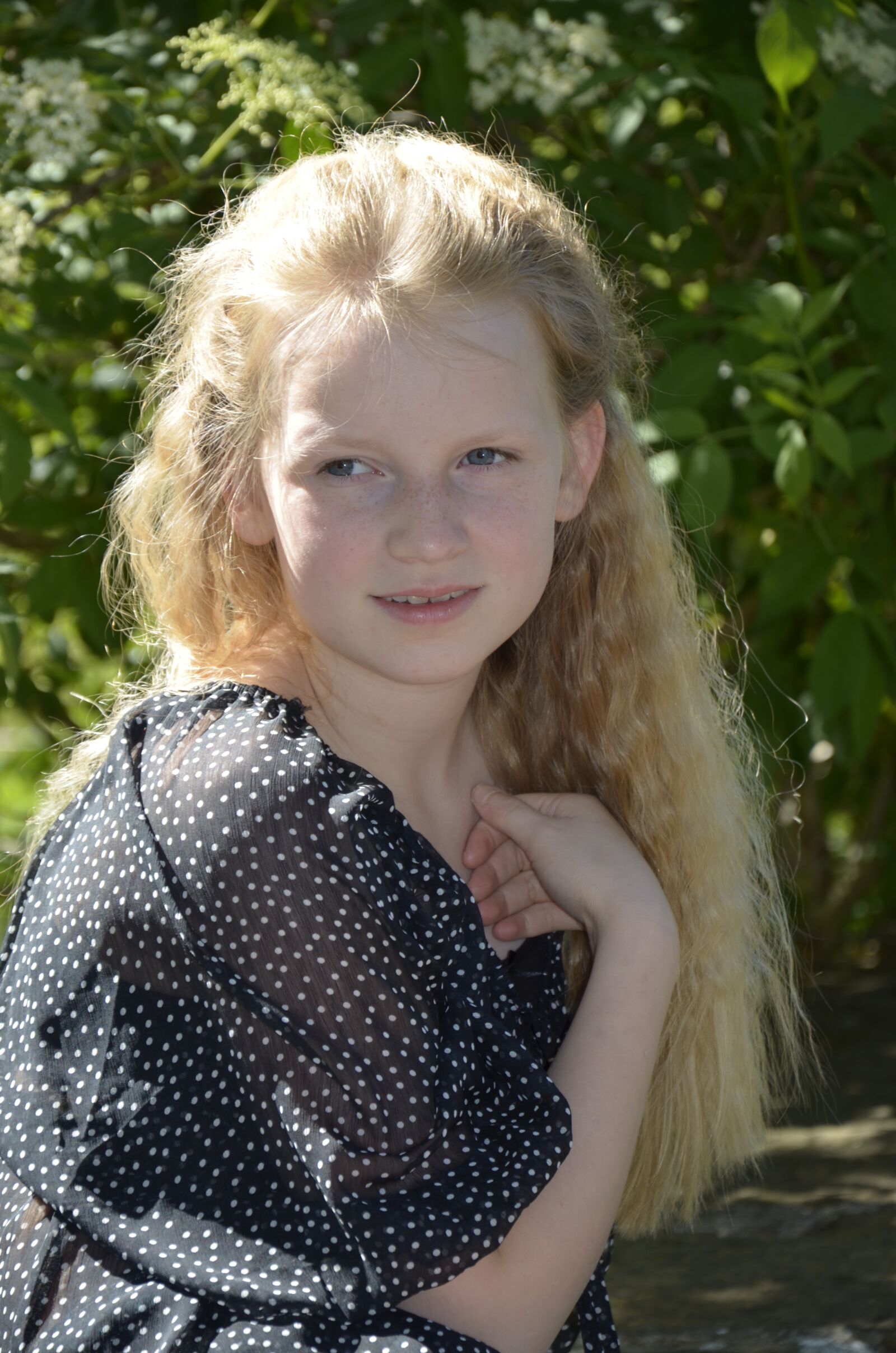 Nikon D5100 sample photo. Girl, blonde hair, long photography