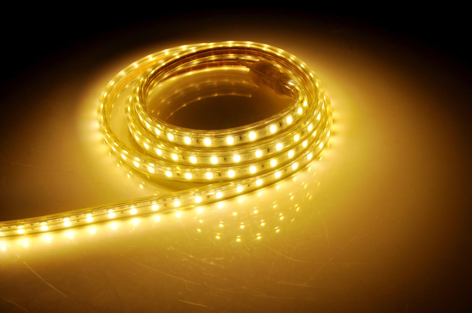 Nikon D90 sample photo. Led, led strip, lights photography