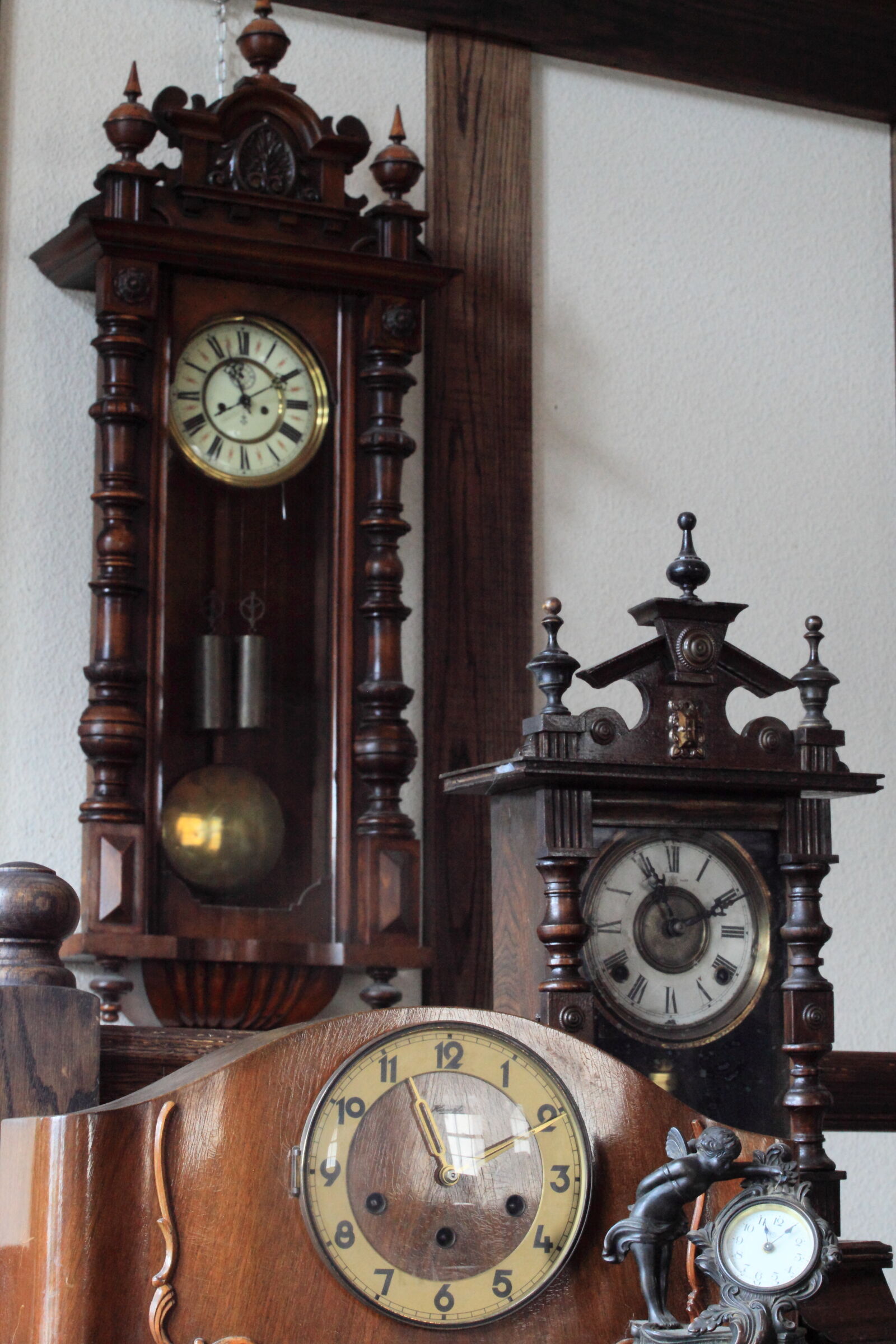 Canon EOS 5D Mark II + Canon EF 70-200mm F4L IS USM sample photo. Classic, clock, collection, hobby photography
