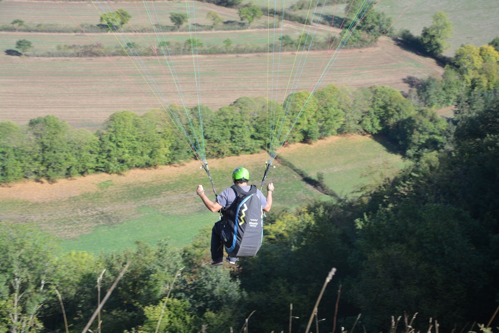 Nikon D5200 sample photo. Paragliding, paragliders, entertainment photography