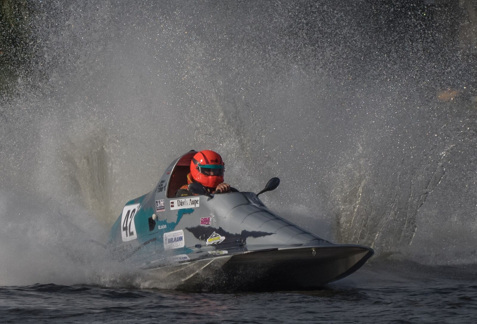 Pentax K-3 sample photo. Powerboat, motor boat race photography
