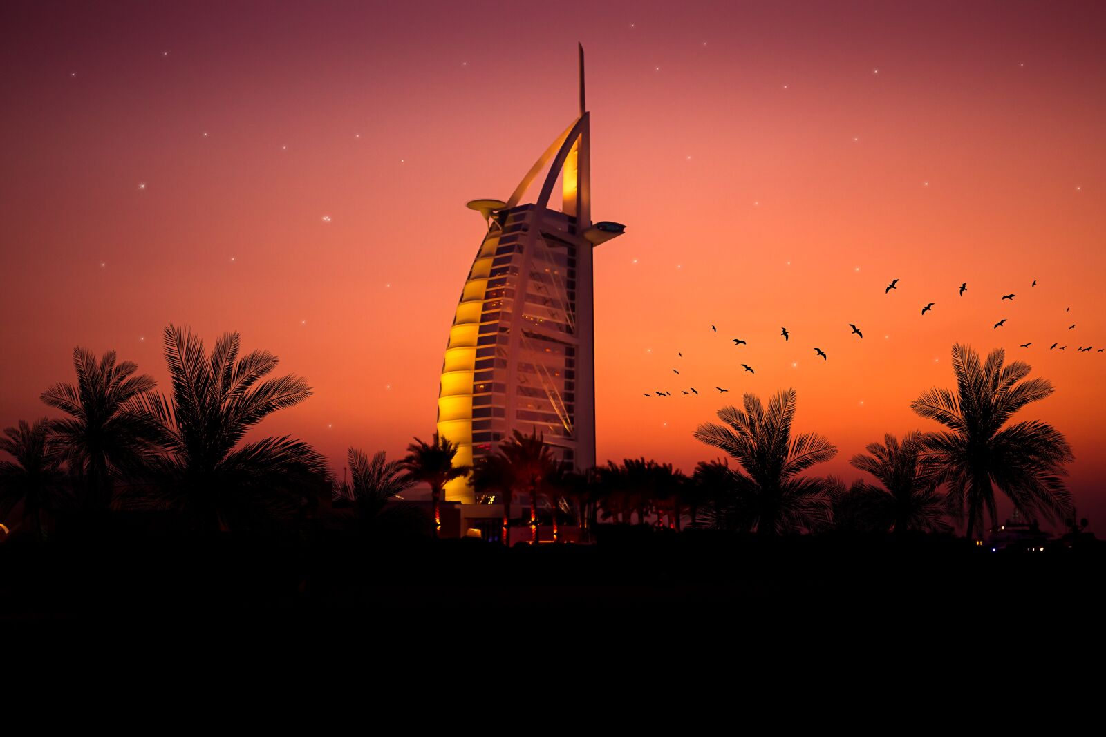 Canon EF 24-70mm F4L IS USM sample photo. Dubai, burj al arab photography