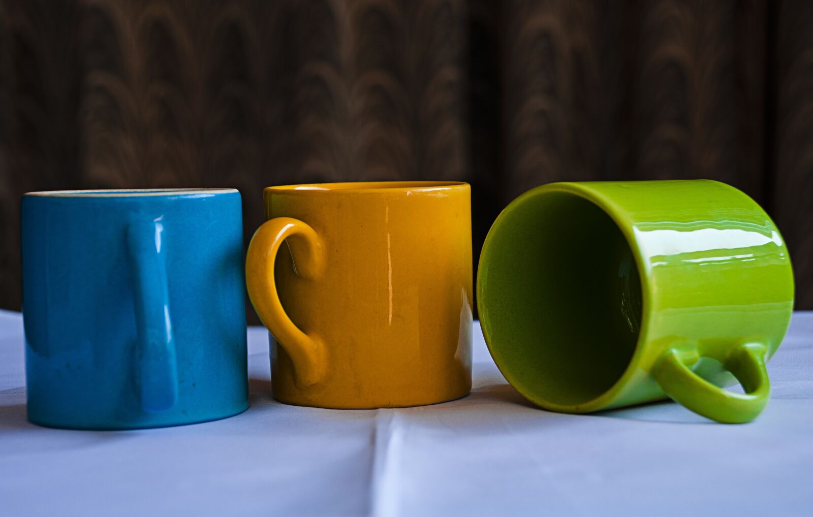 Nikon D60 sample photo. Mugs, china clay, chinaware photography