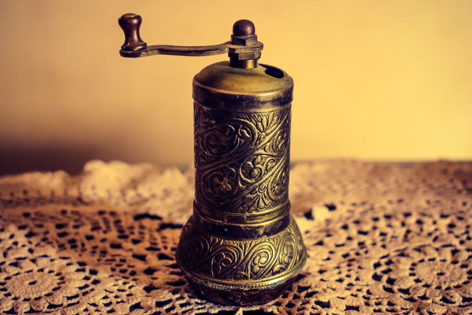 Nikon D3300 sample photo. Spice grater, old, bronze photography