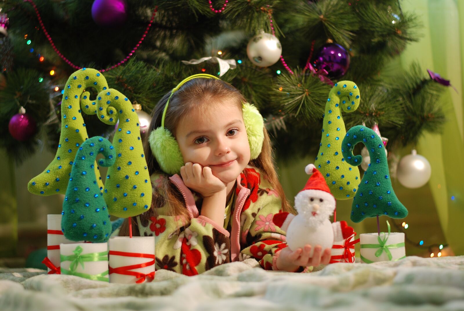 Nikon D80 sample photo. New year's eve, christmas photography