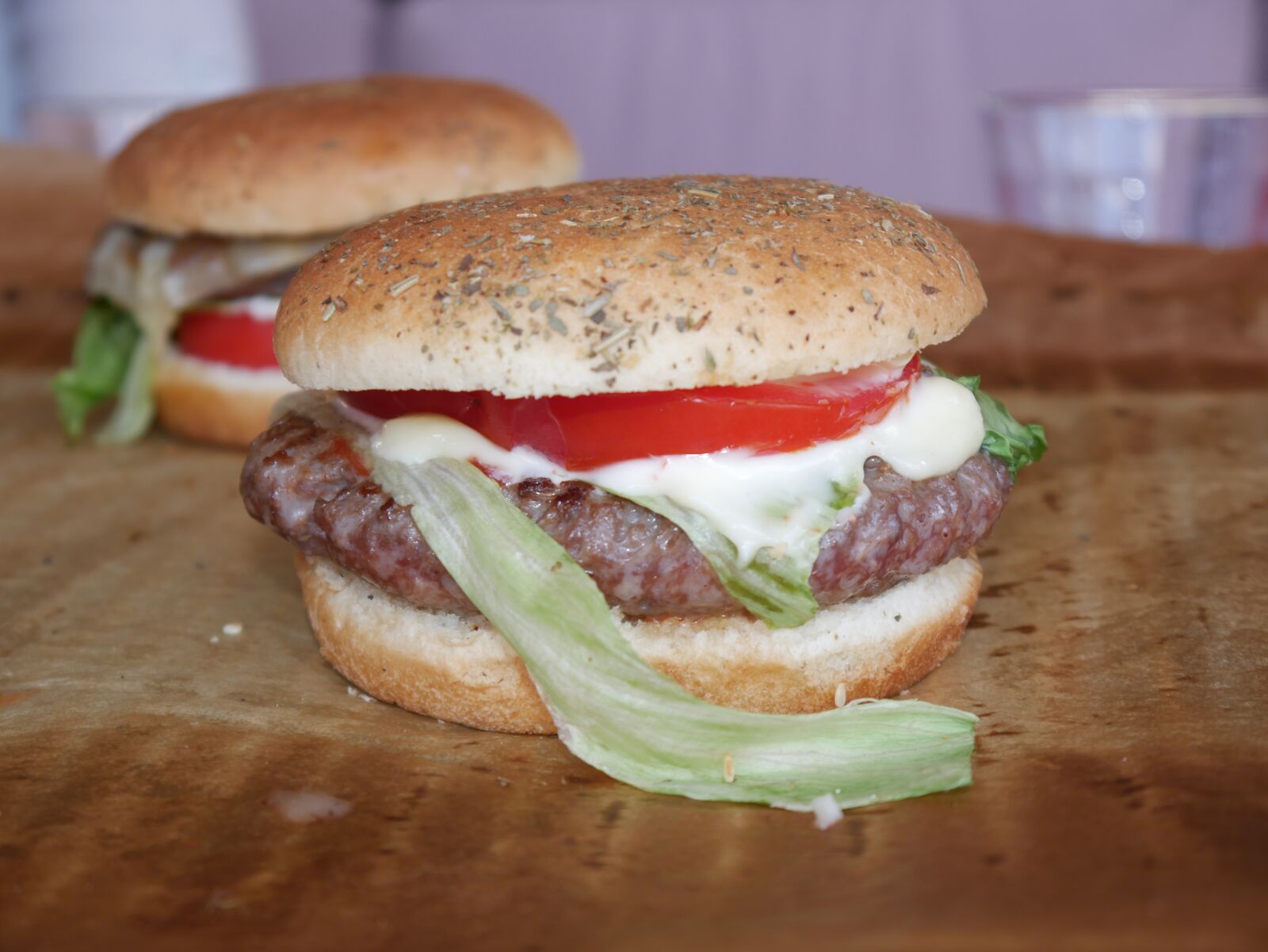 Panasonic DMC-G70 sample photo. Burger, hamburger, eat photography