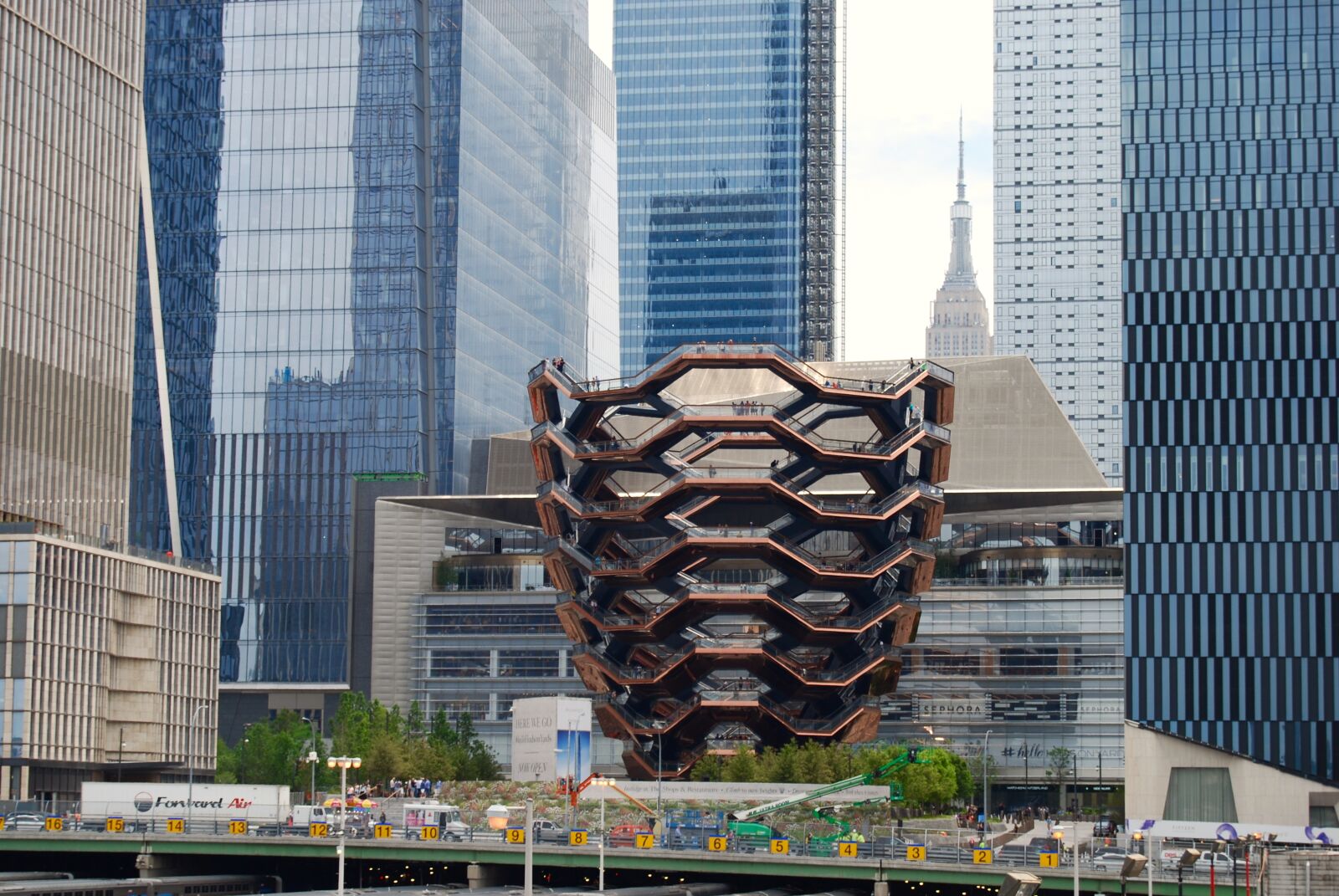 Nikon D40X sample photo. Vessel, hudson yards, architecture photography