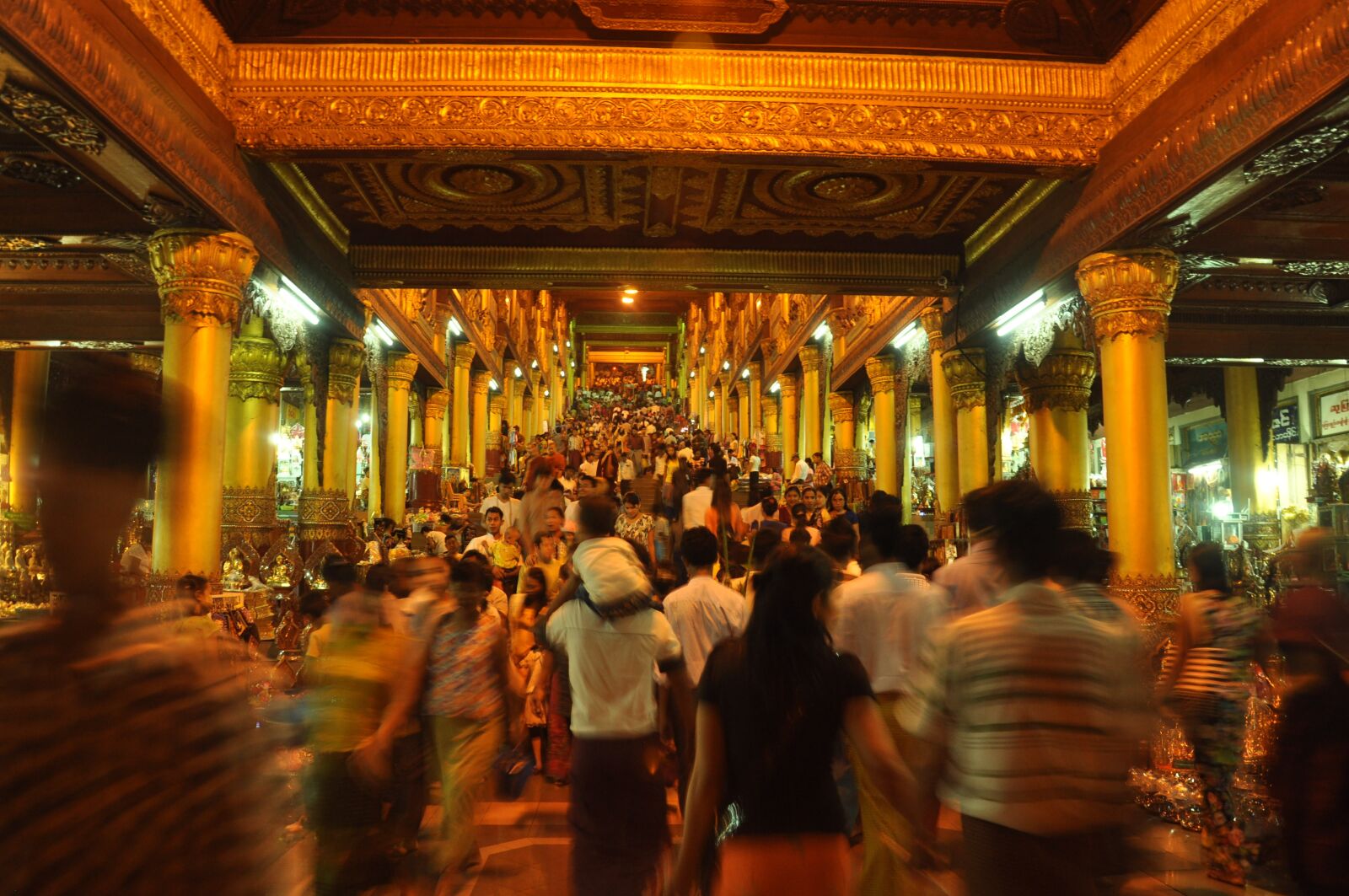 Nikon D90 sample photo. Festival goers, myanmar, yangon photography