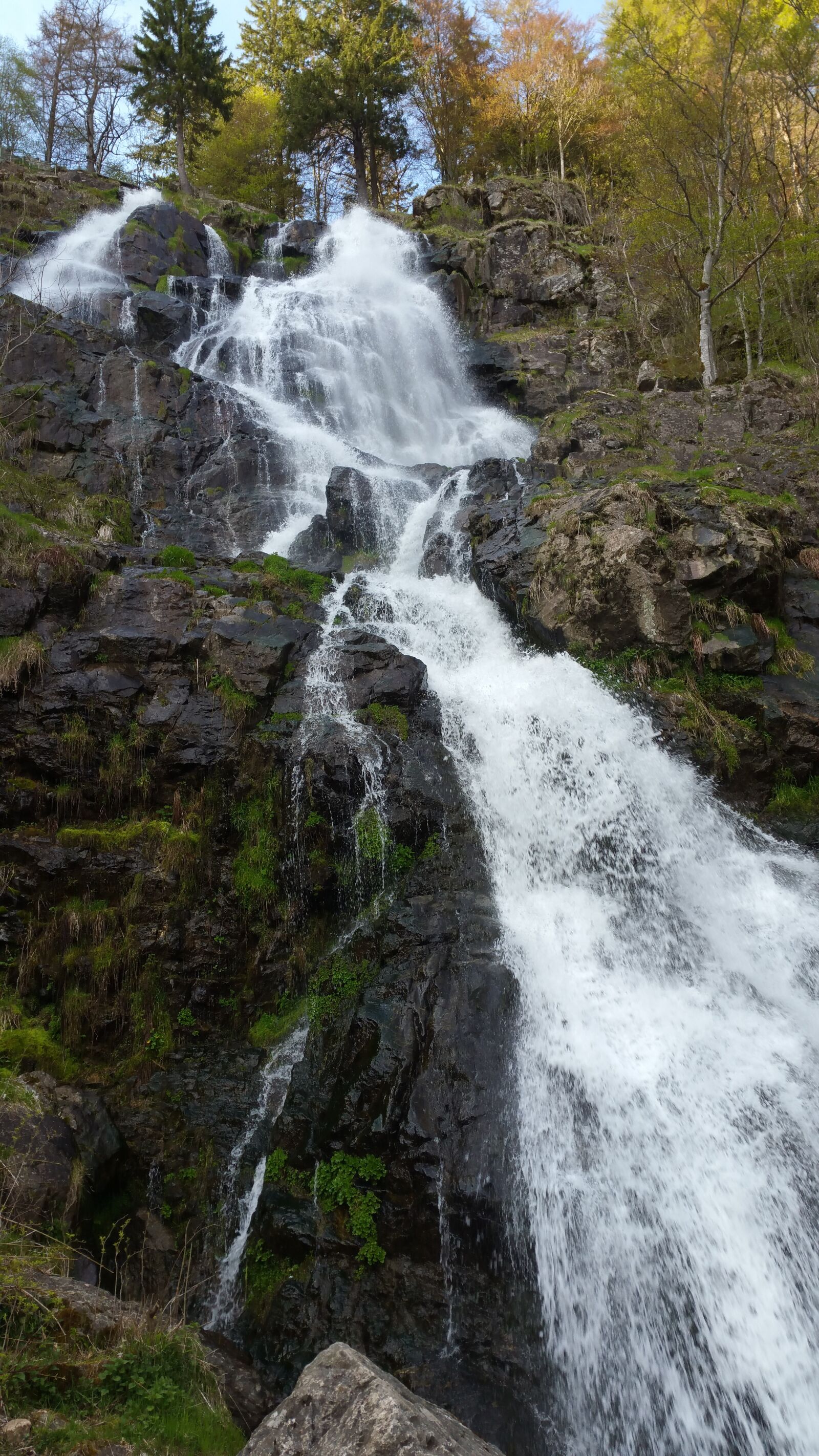 Samsung Galaxy Note4 sample photo. Waterfall, cascade, todnau photography