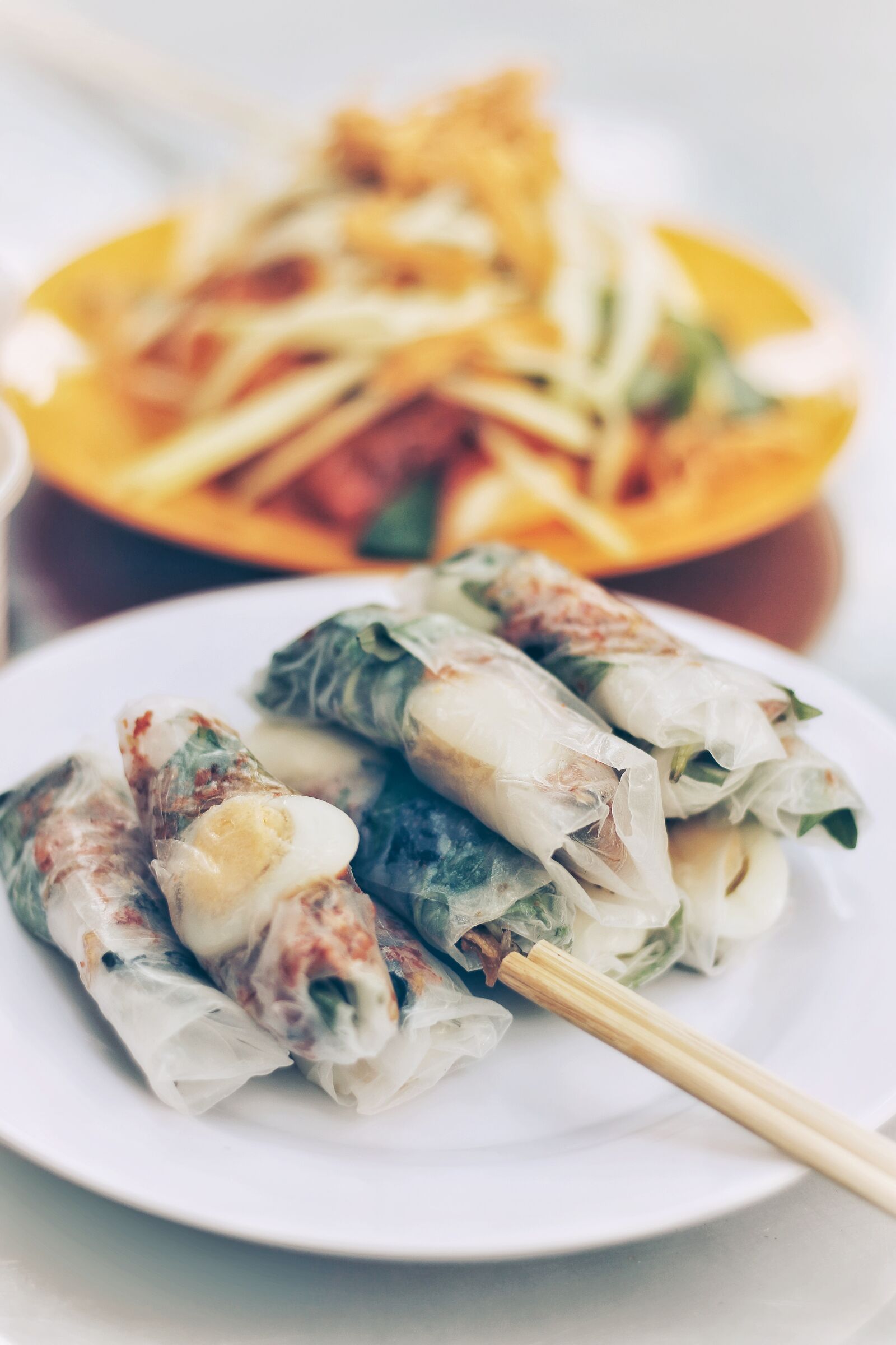 Canon EOS 70D sample photo. Street food, rice paper photography
