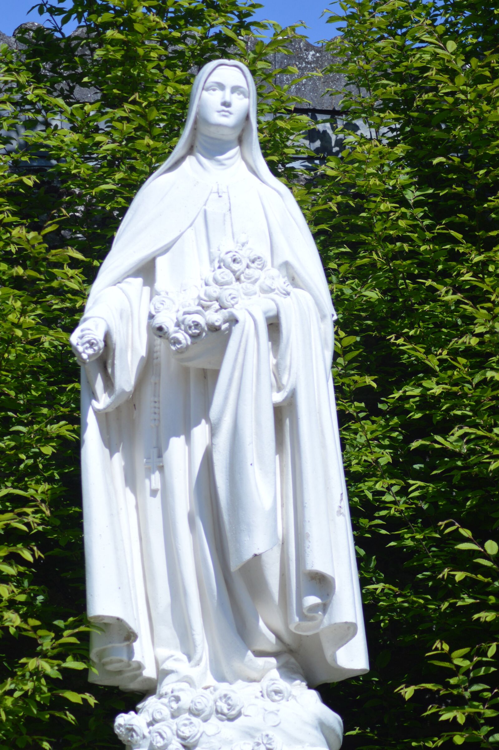 Nikon D3200 sample photo. Statue, woman, sainte photography