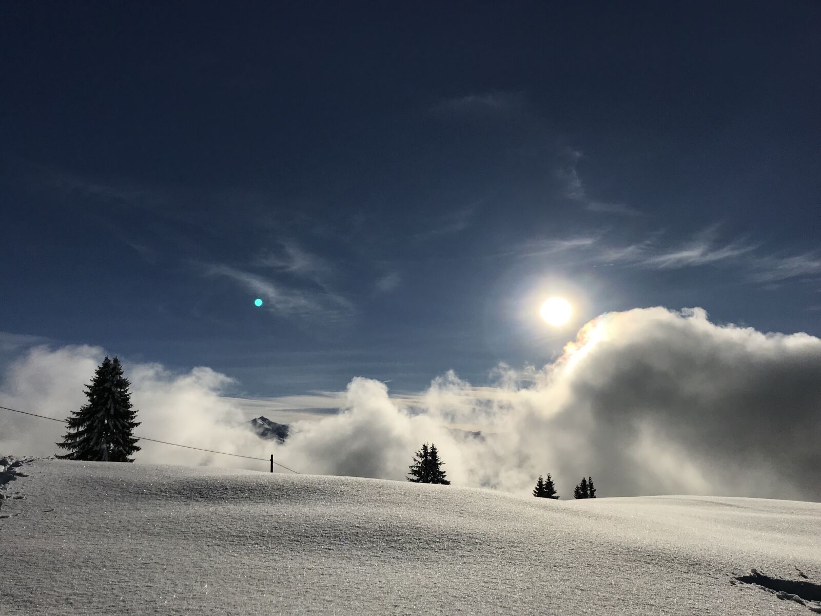 Apple iPhone 7 sample photo. Snow, landscape, winter photography