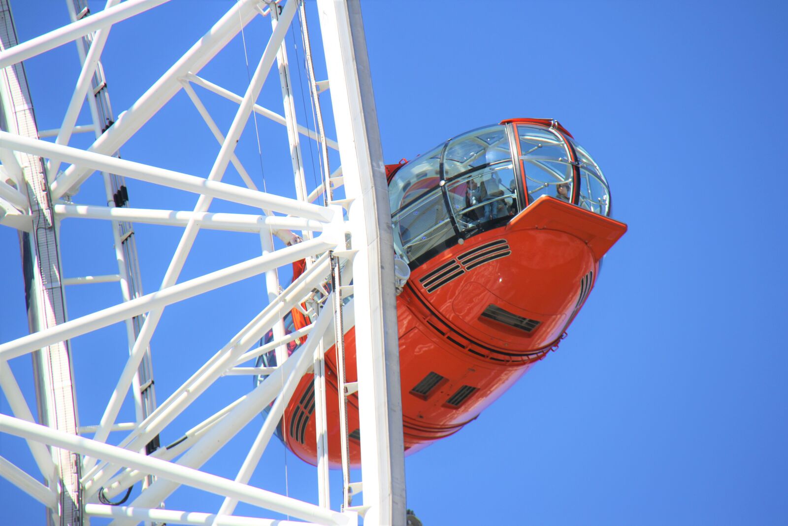 Canon EOS 7D sample photo. London eye, london, structure photography