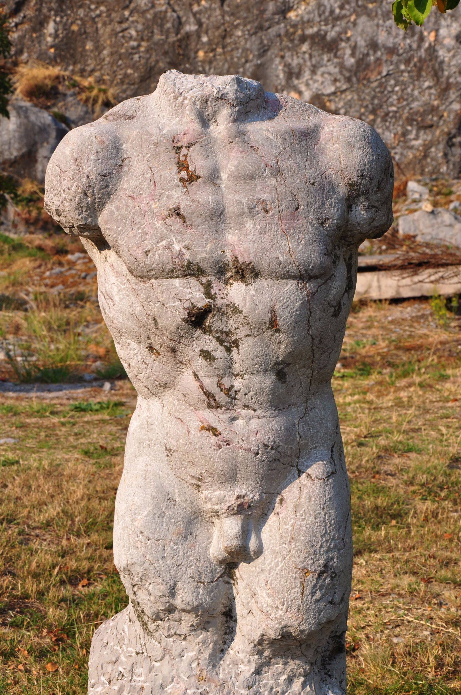 Nikon D90 sample photo. Stone sculpture, the mountain photography