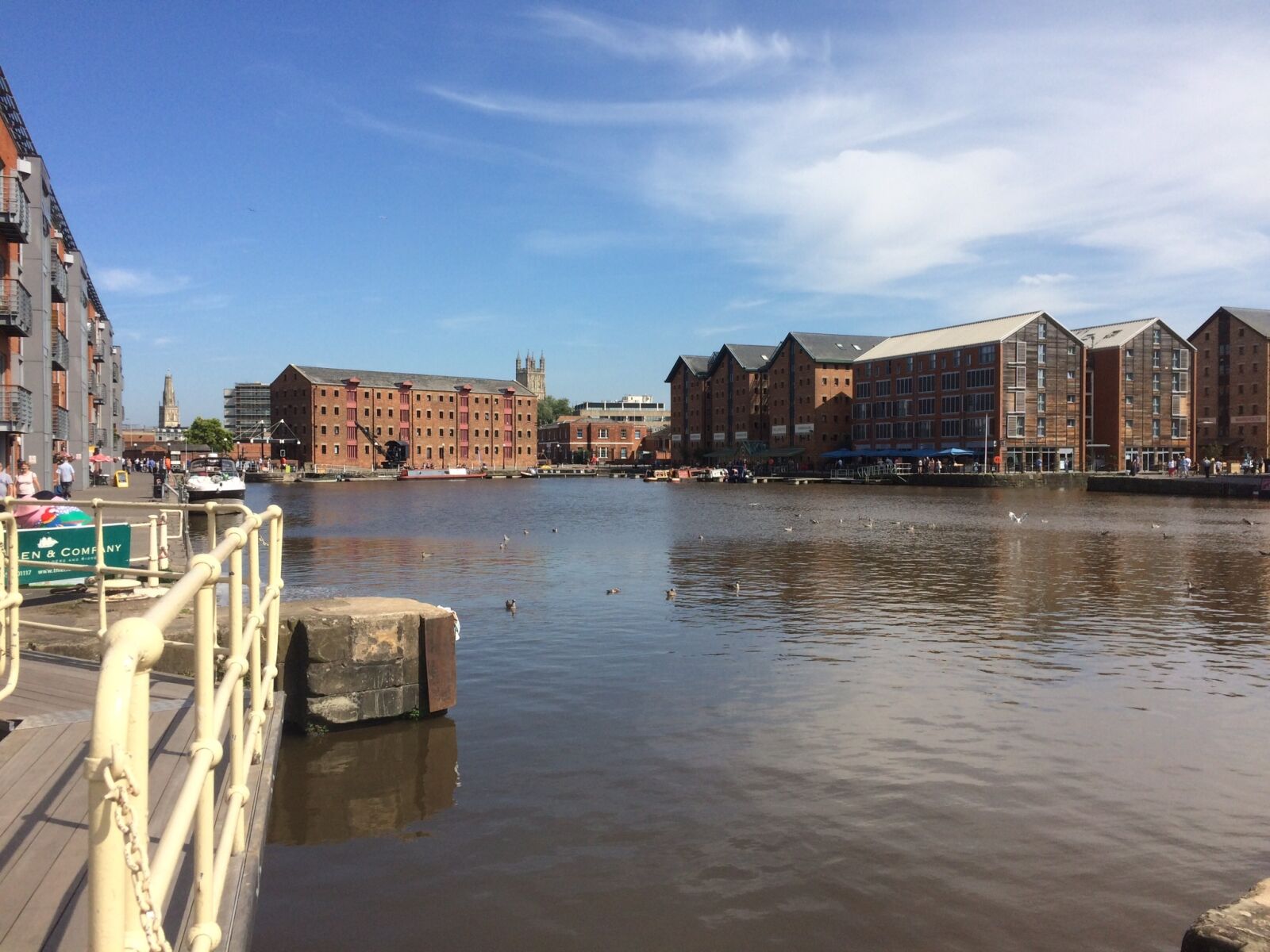iPhone 5s back camera 4.15mm f/2.2 sample photo. Gloucester, docks, england photography