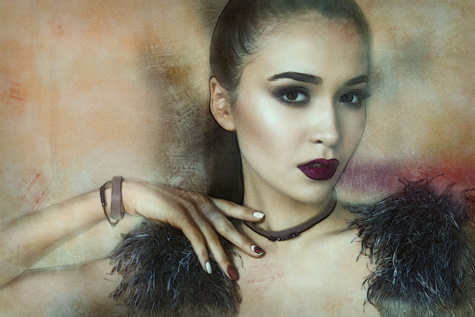 Canon EOS 70D sample photo. Concrete wall, loft, girl photography