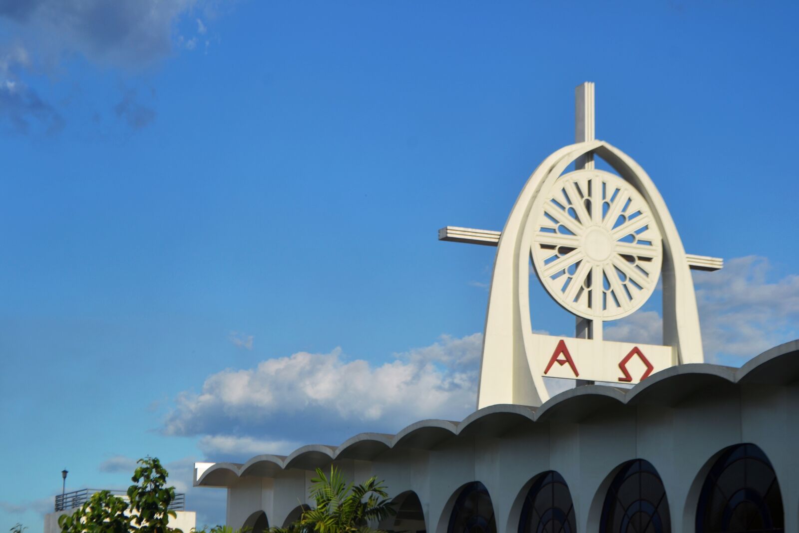 Nikon D3100 sample photo. Jesuit, logo, sacred photography