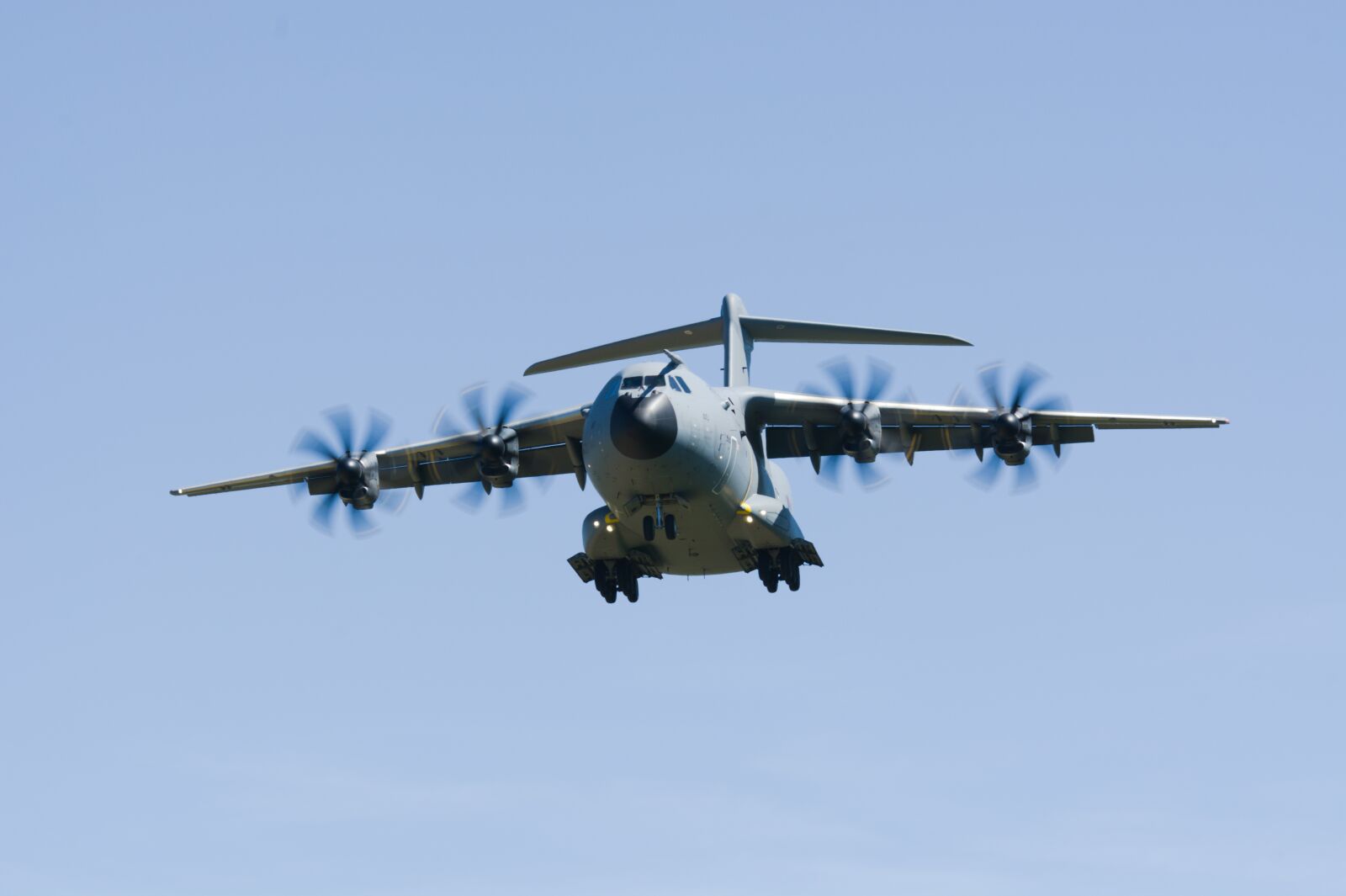 Nikon D7100 sample photo. Airbus, a400m, landing photography