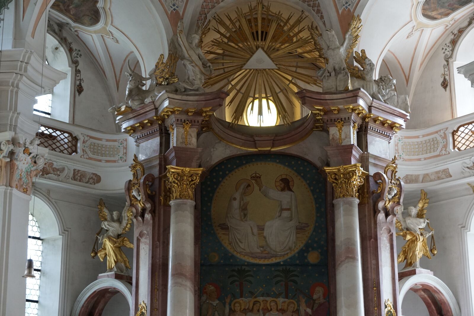 Sony ILCA-77M2 sample photo. Beuron, church, monastery photography