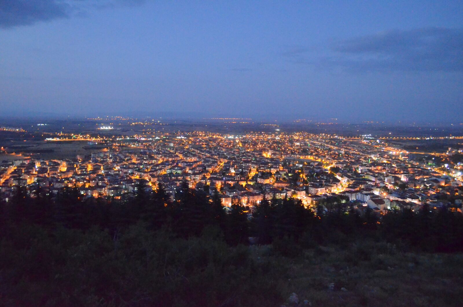 Nikon D5100 sample photo. Night, city, landscape photography