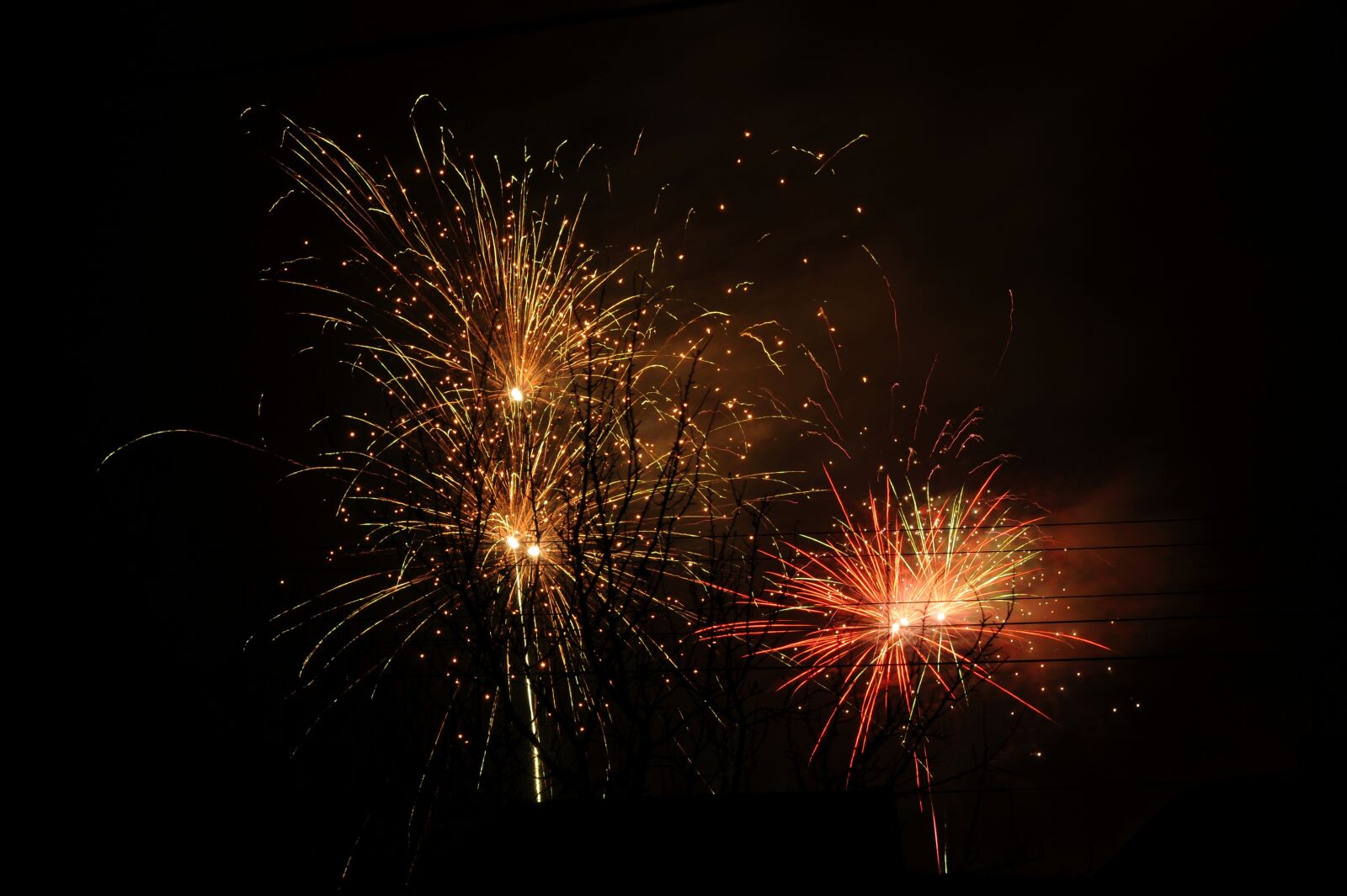 Nikon D700 sample photo. Fireworks, light, heaven photography