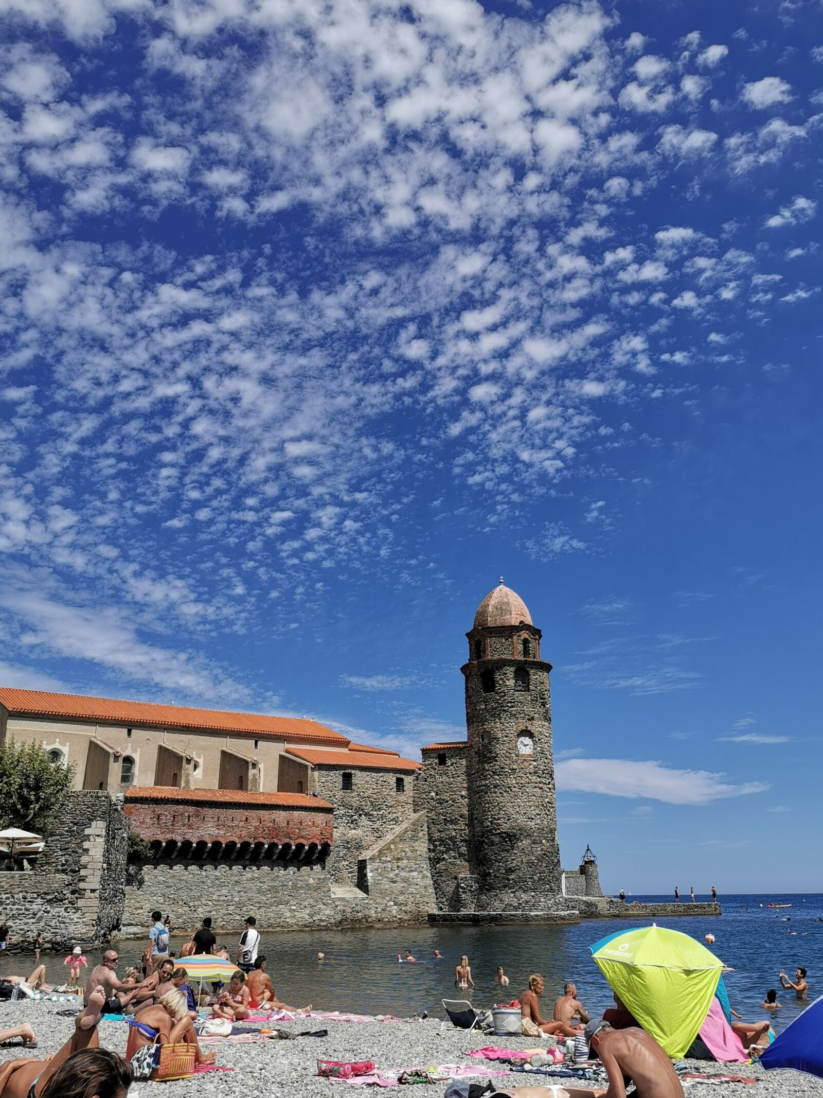 HUAWEI P30 Pro sample photo. Collioure, france, cote vermeille photography