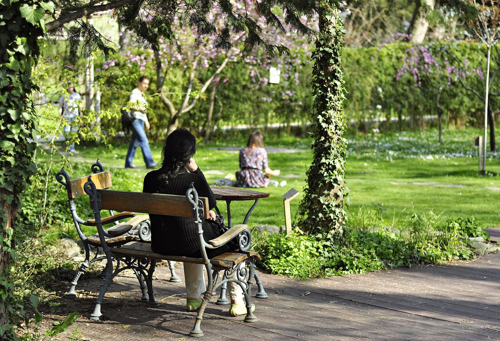 Nikon D90 sample photo. Park, pad, spring photography