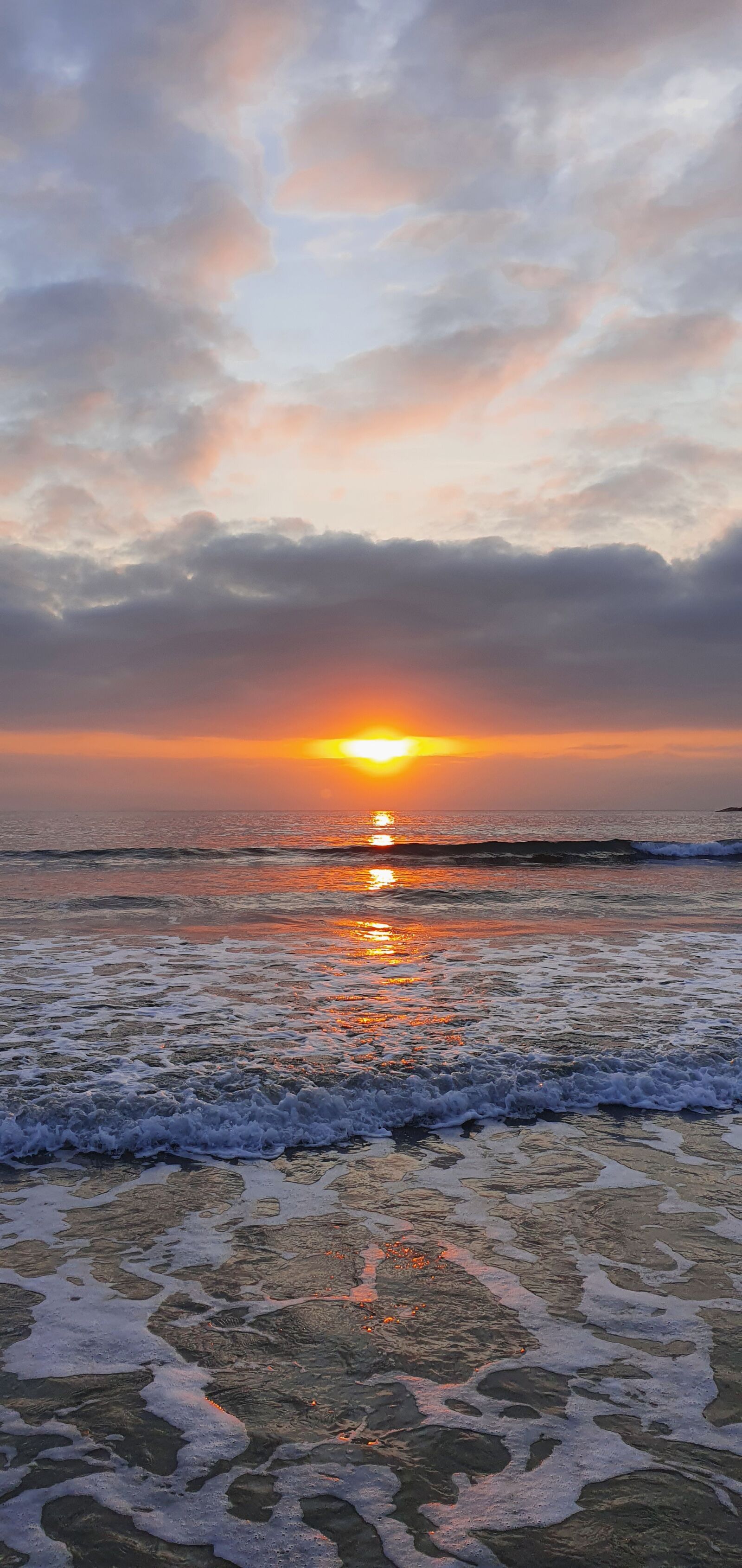 Samsung SM-G975F sample photo. Sunset, seascape, beach photography