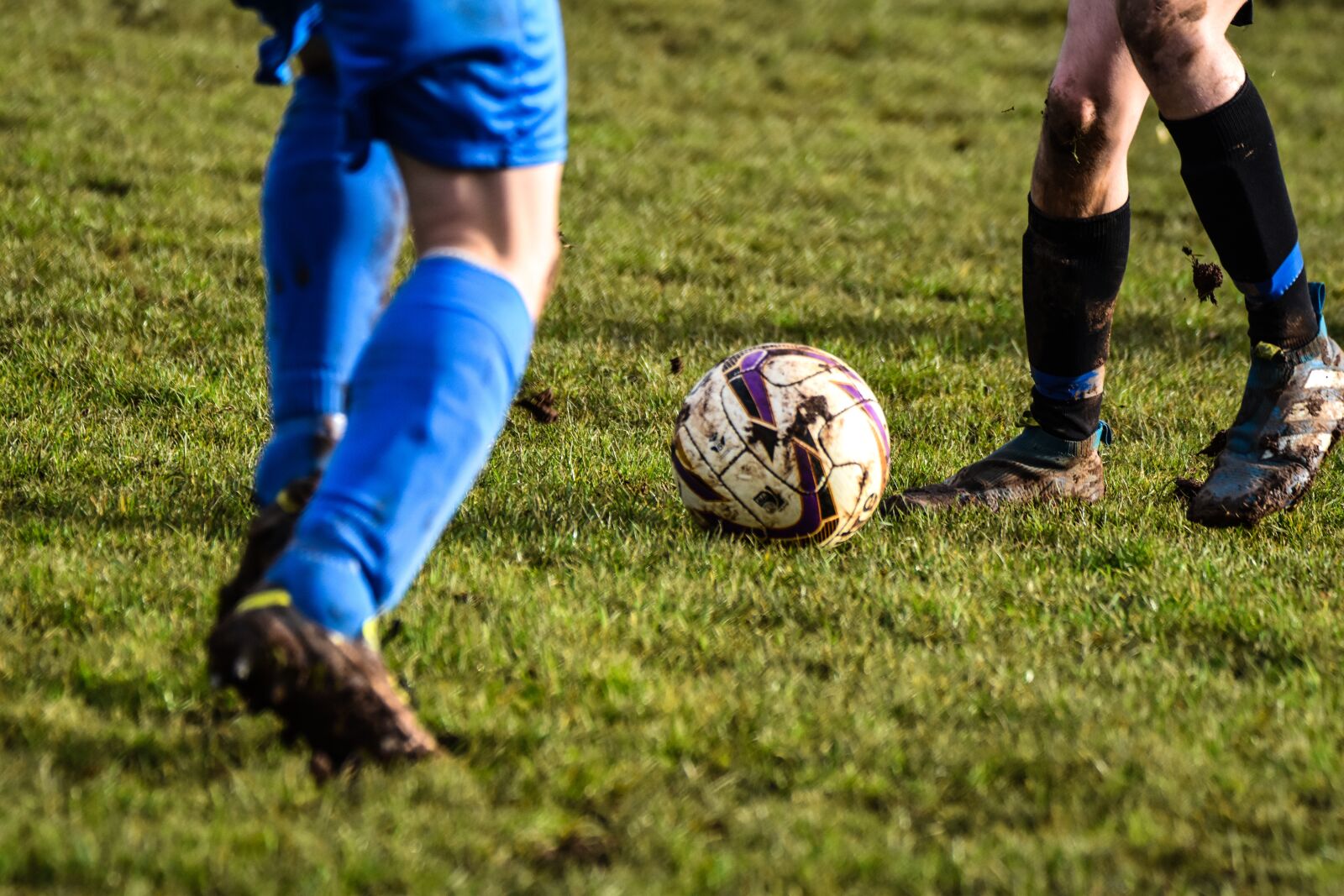 Nikon D5500 sample photo. Ball, football, boots photography