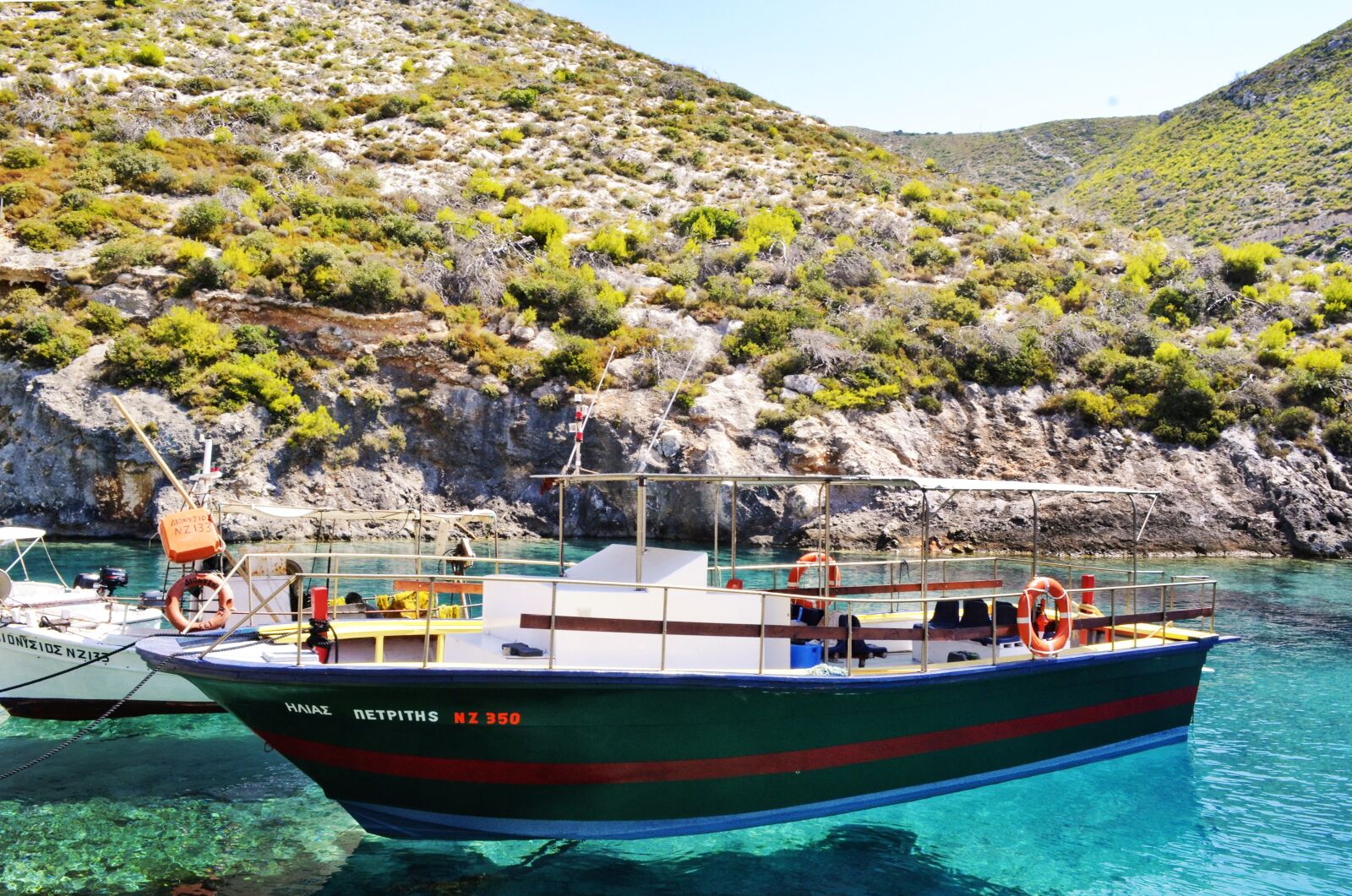 Nikon D3100 sample photo. Beautiful landscape, boat, port photography