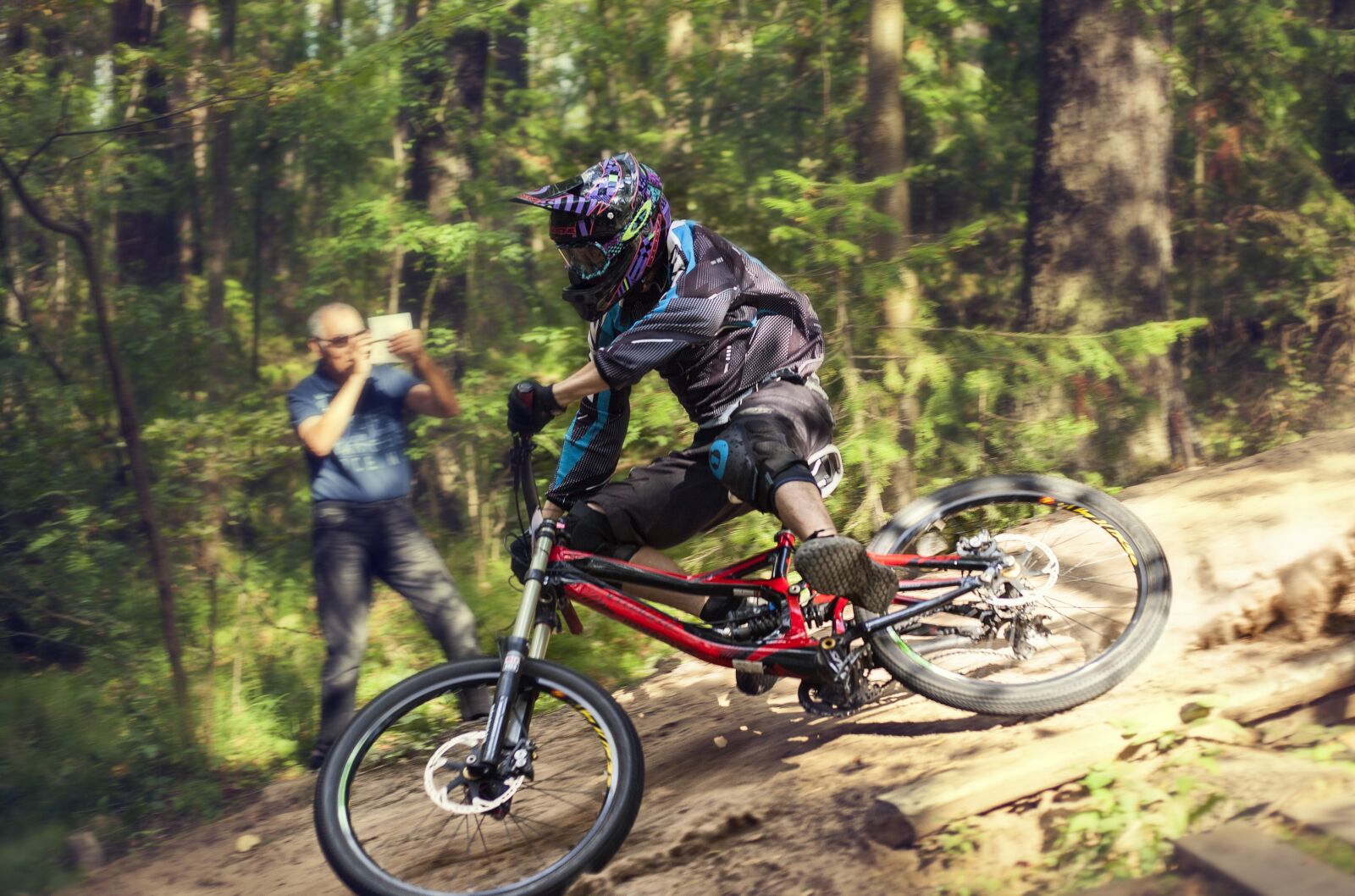 Canon EOS 5D Mark II sample photo. Jump, cycling, extreme photography
