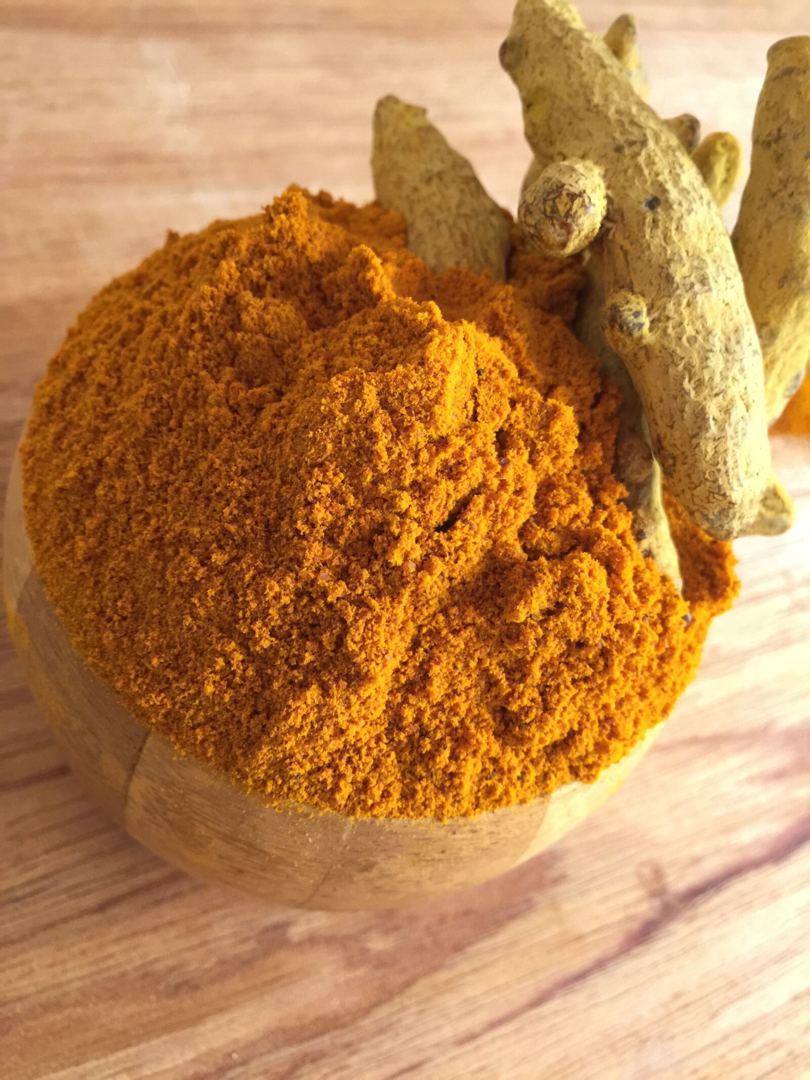 iPhone 6 Plus back camera 4.15mm f/2.2 sample photo. Curcuma, spice, healthy food photography