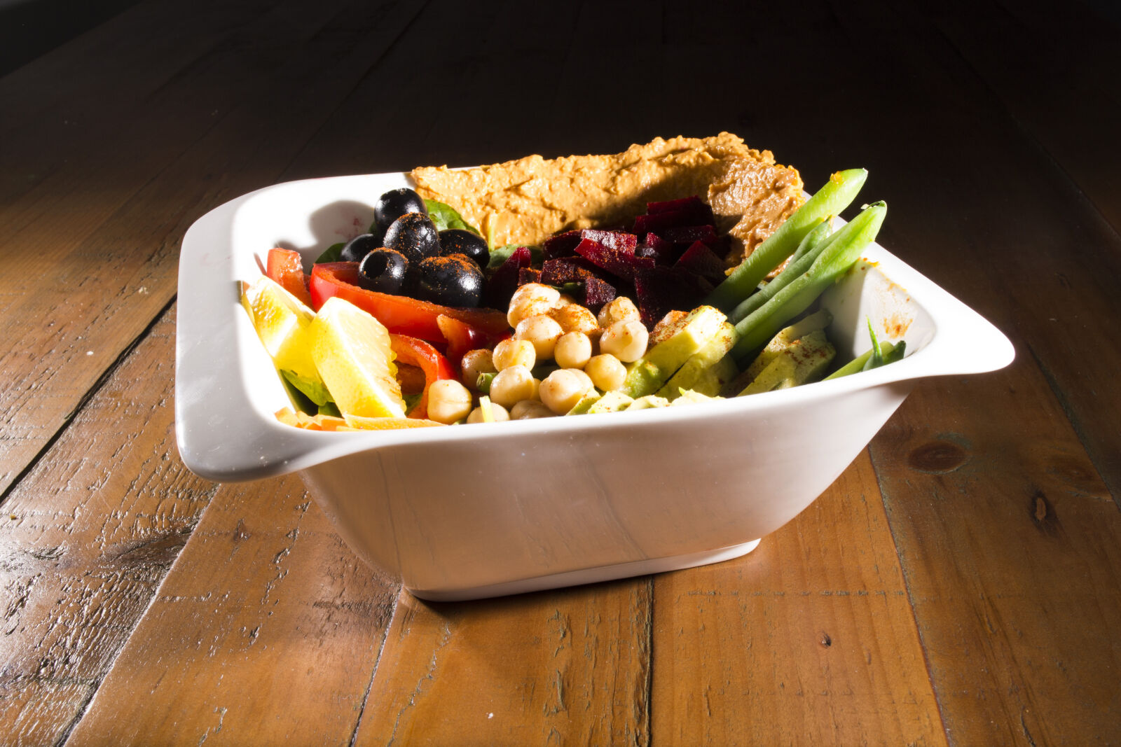 Nikon D3100 sample photo. Diet, healthy, rainbow, salad photography