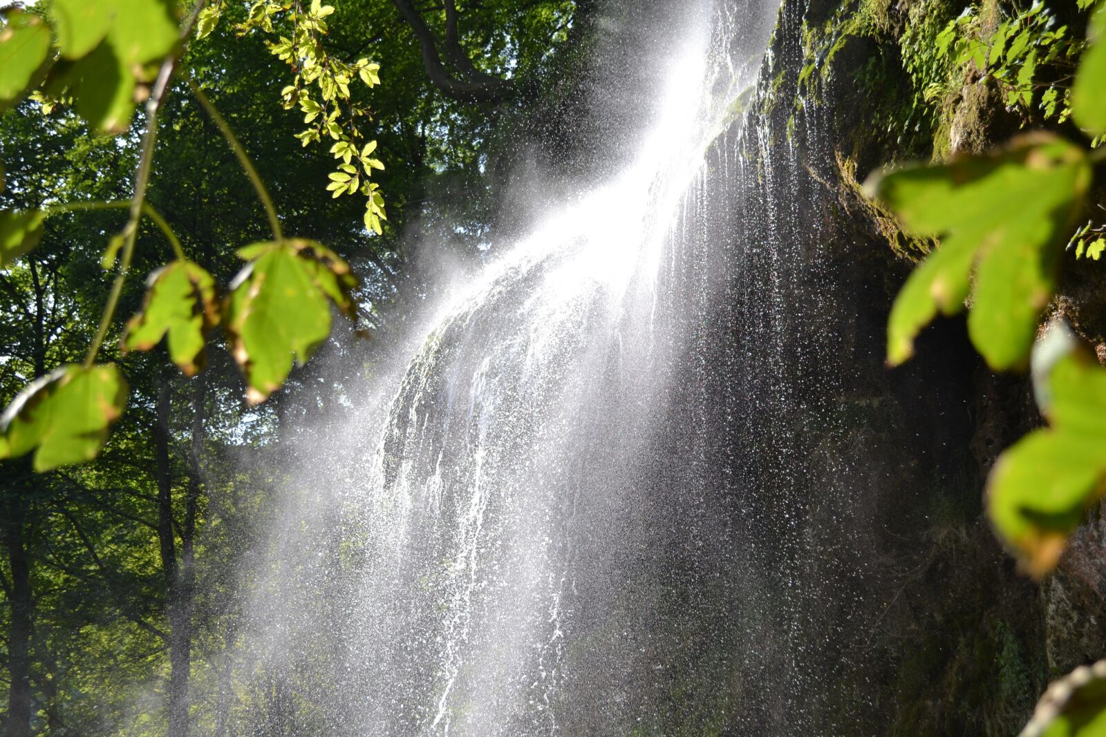 Nikon D3100 sample photo. Waterfall, nature, hiking photography