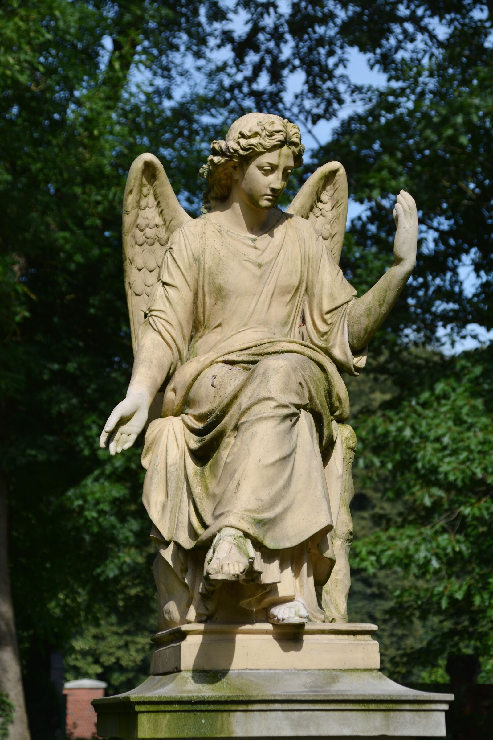 Nikon D5200 sample photo. Angel, figure, sculpture photography