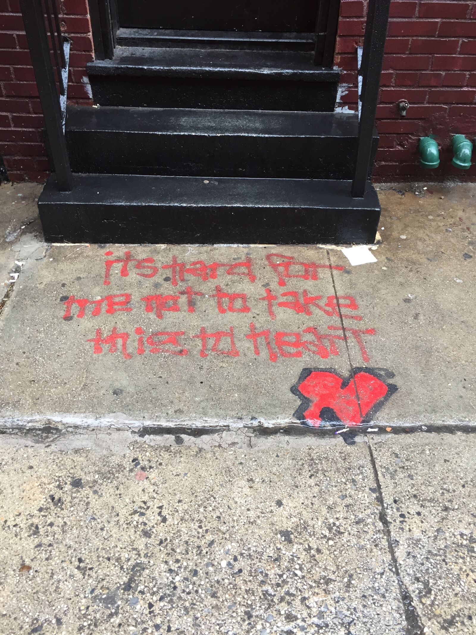 Apple iPhone 6 sample photo. Emotions, feelings, graffiti, heart photography