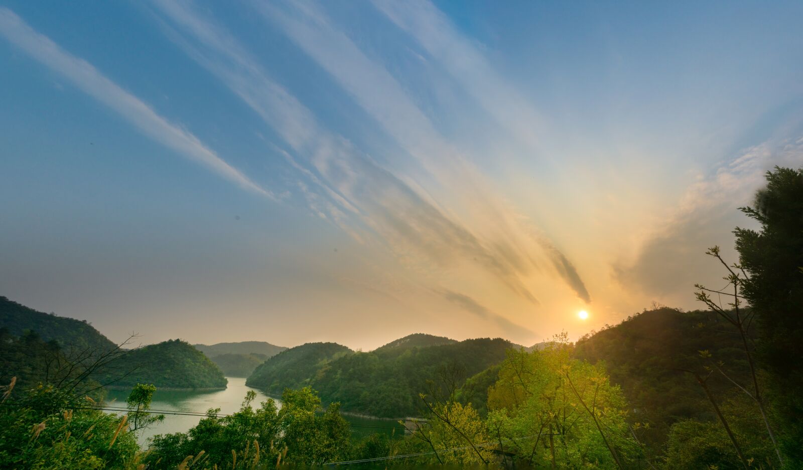 Nikon D3400 sample photo. Sunset, mountain, cloud photography