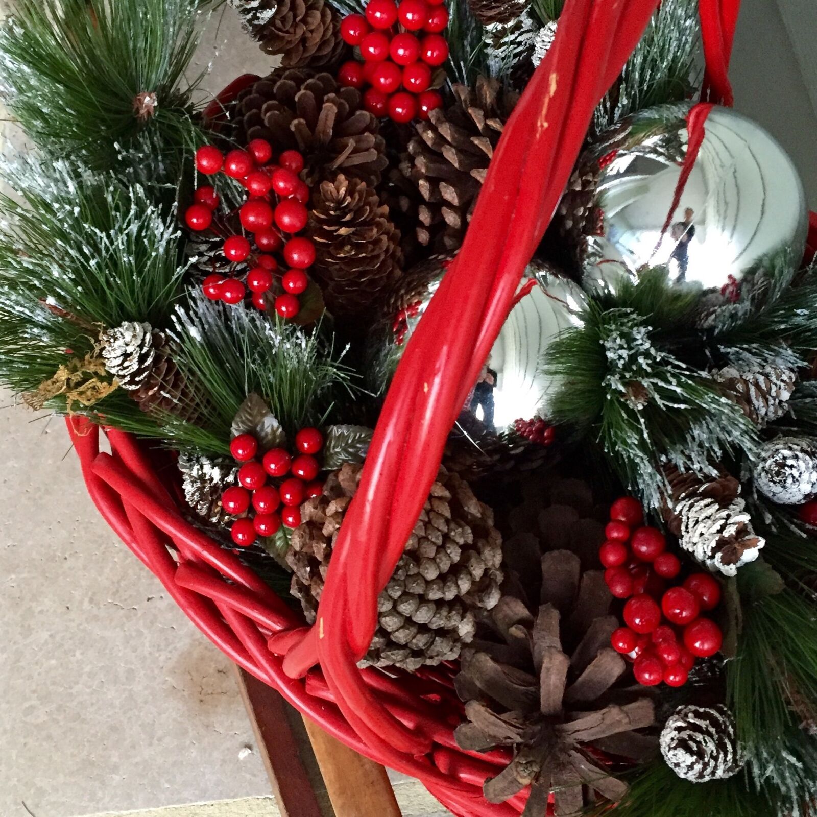 Apple iPhone 6 sample photo. Christmas, holiday decorating, decoration photography
