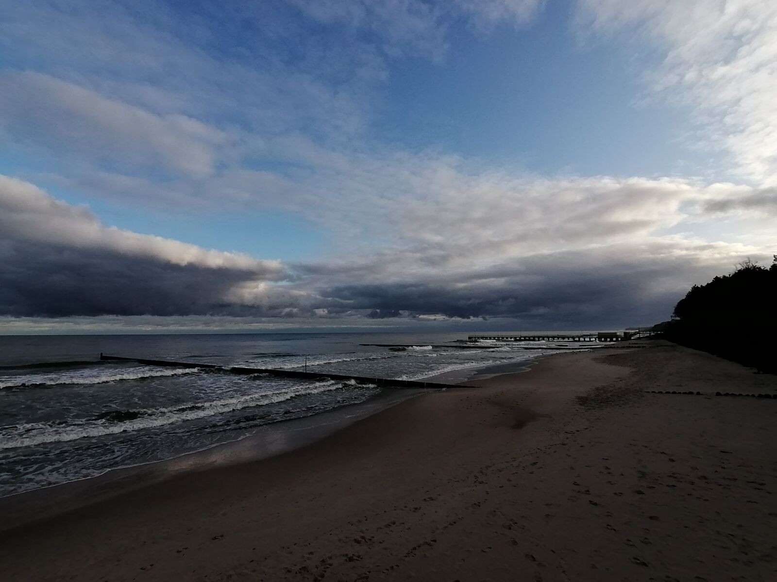 HUAWEI P30 LITE sample photo. The baltic sea, sea photography