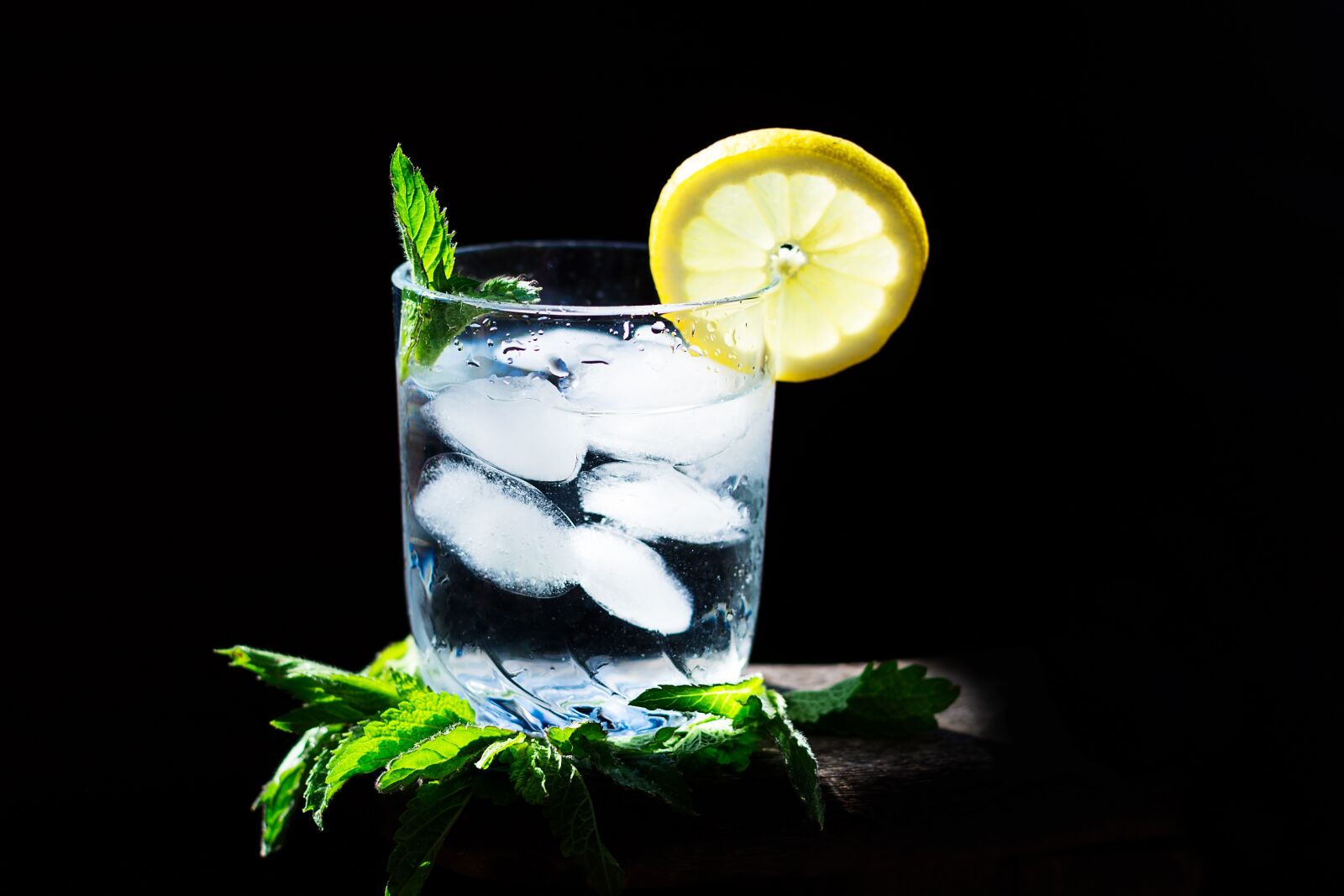 Nikon D7200 sample photo. Lemon, mint, drink photography