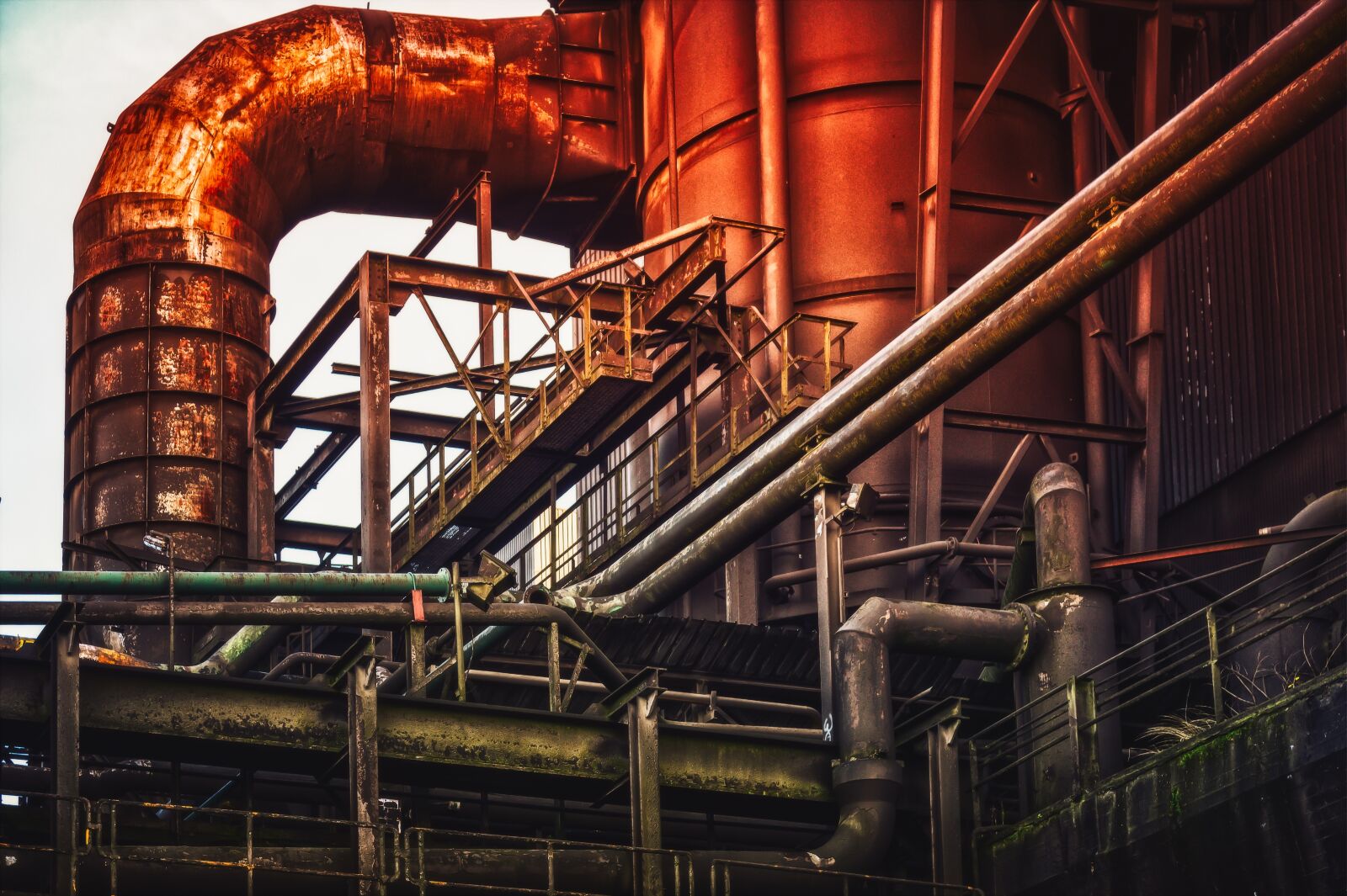 Nikon Z6 sample photo. Industry, plant, steel mill photography
