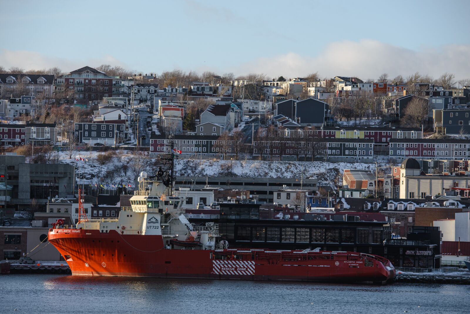 Nikon D610 sample photo. Harbor, downtown, newfoundland photography