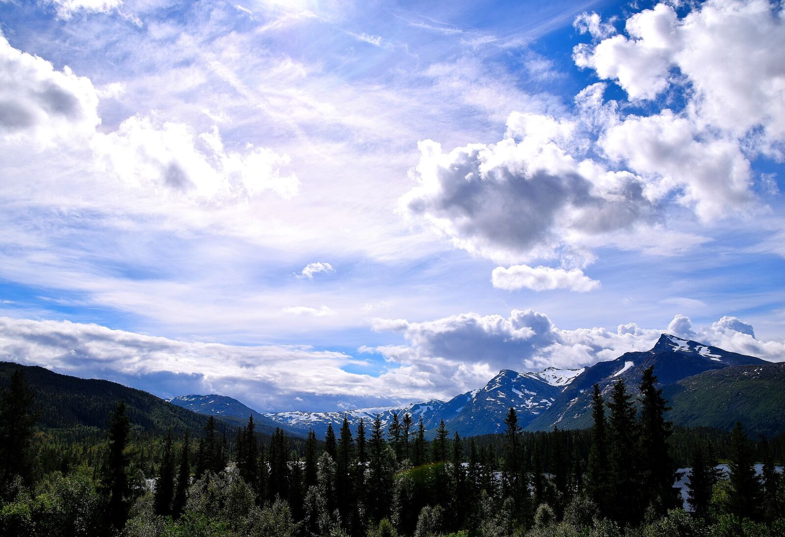 Nikon D5300 sample photo. Sky, mountains, norway photography