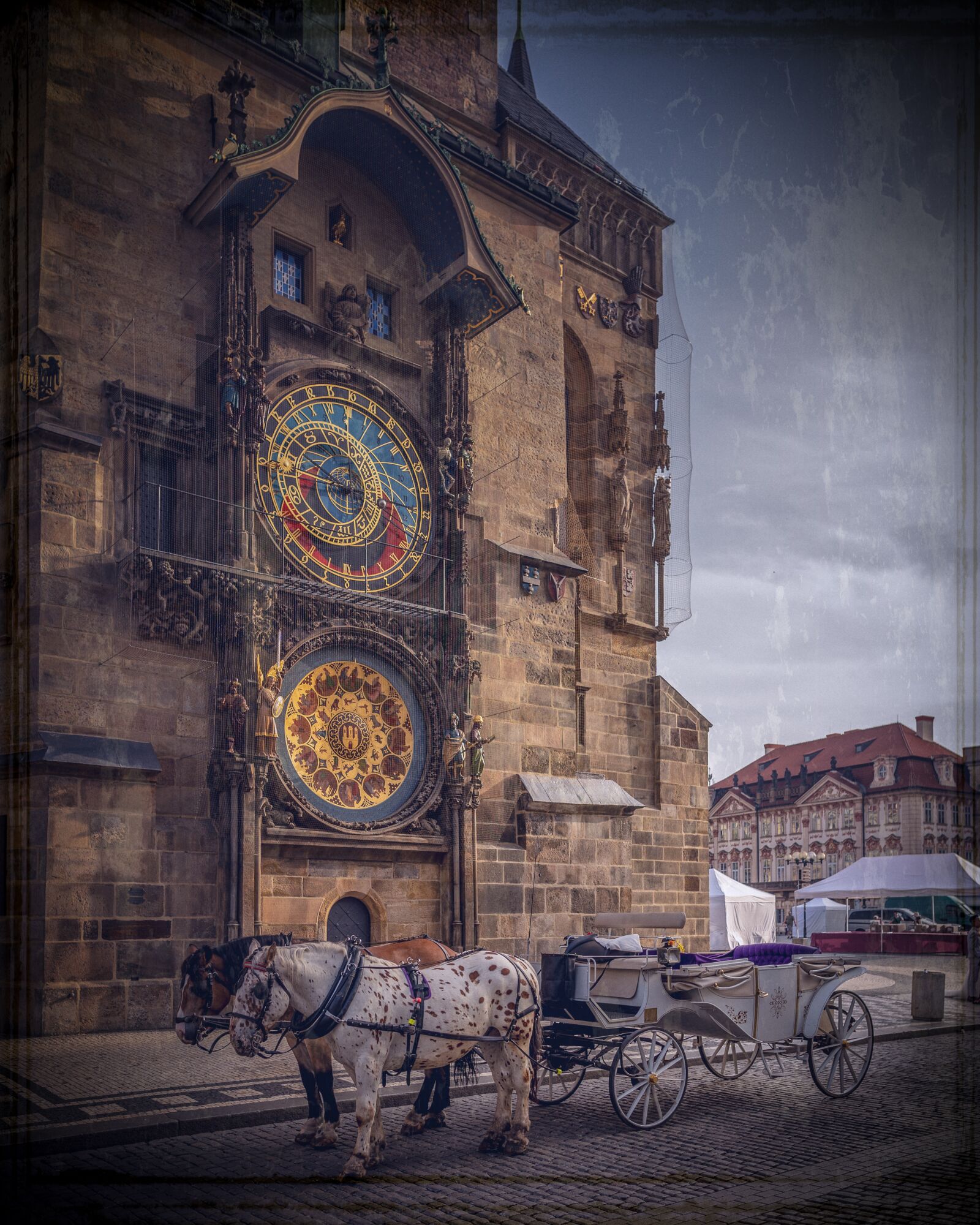 Sigma 24mm F1.4 DG HSM Art sample photo. Prague, clock, time photography